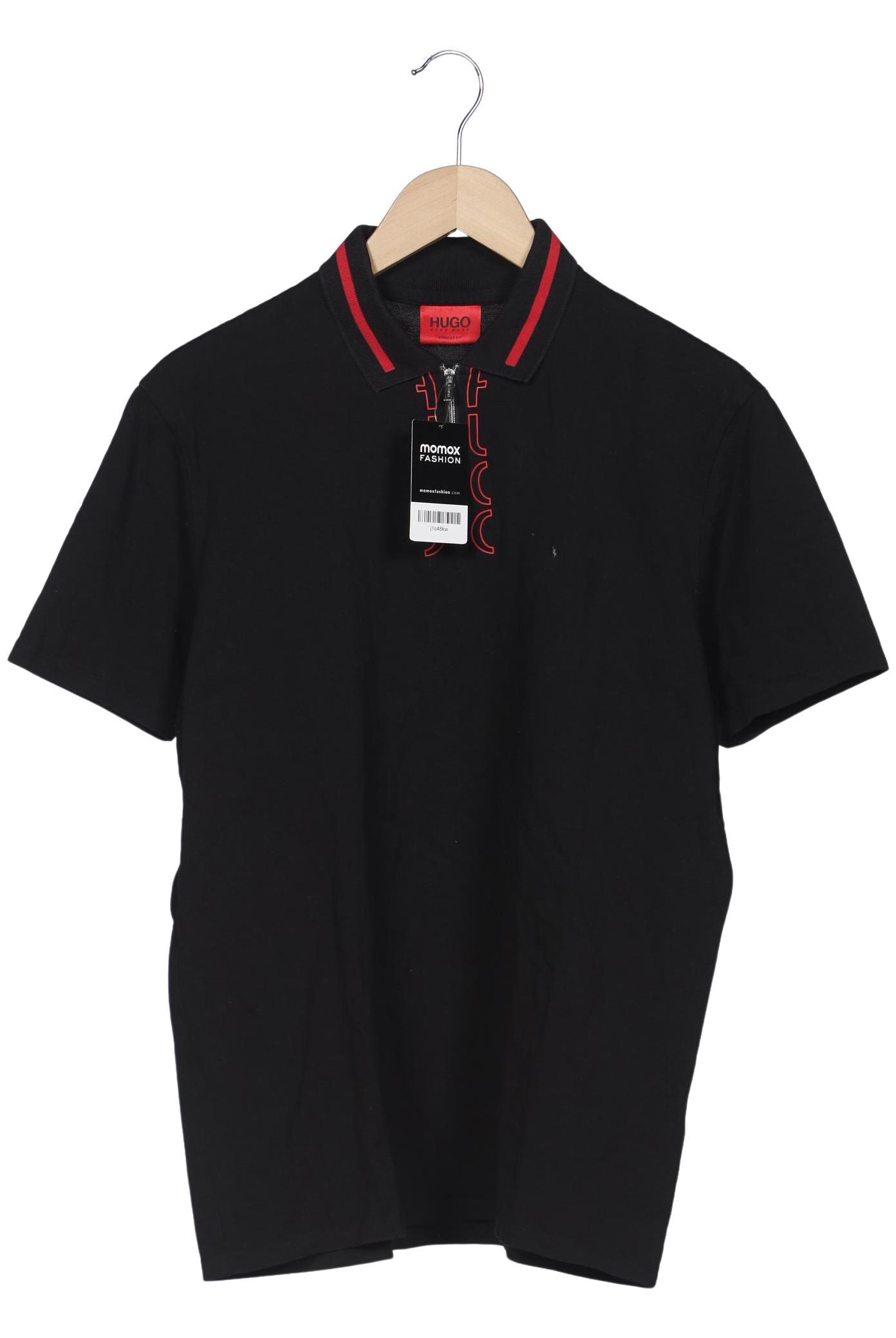 

Hugo by Hugo Boss Herren Poloshirt, schwarz, Gr. 52