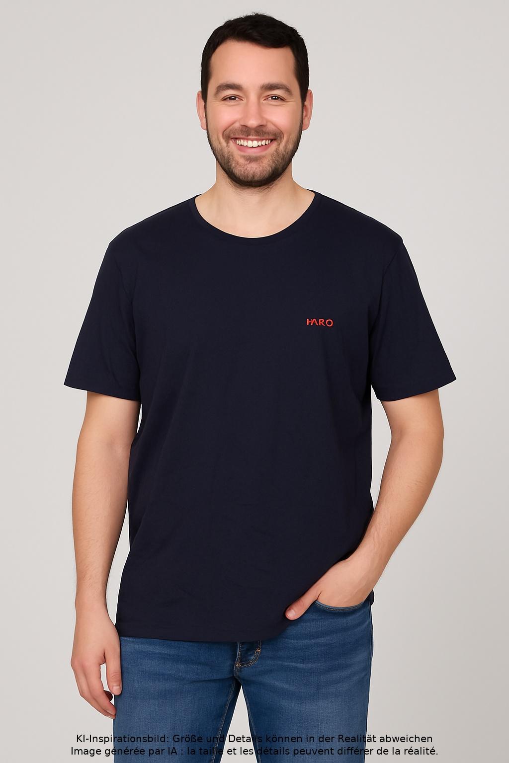

Hugo by Hugo Boss Herren T-Shirt, marineblau, Gr. 56