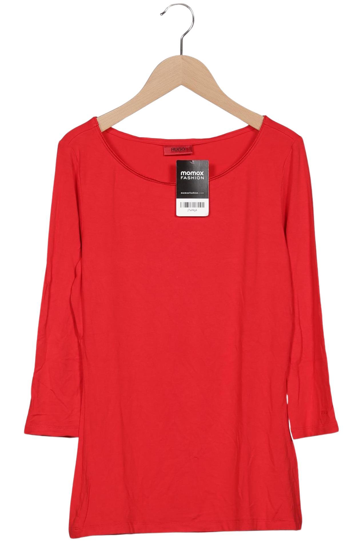 

Hugo by Hugo Boss Damen Langarmshirt, rot, Gr. 38