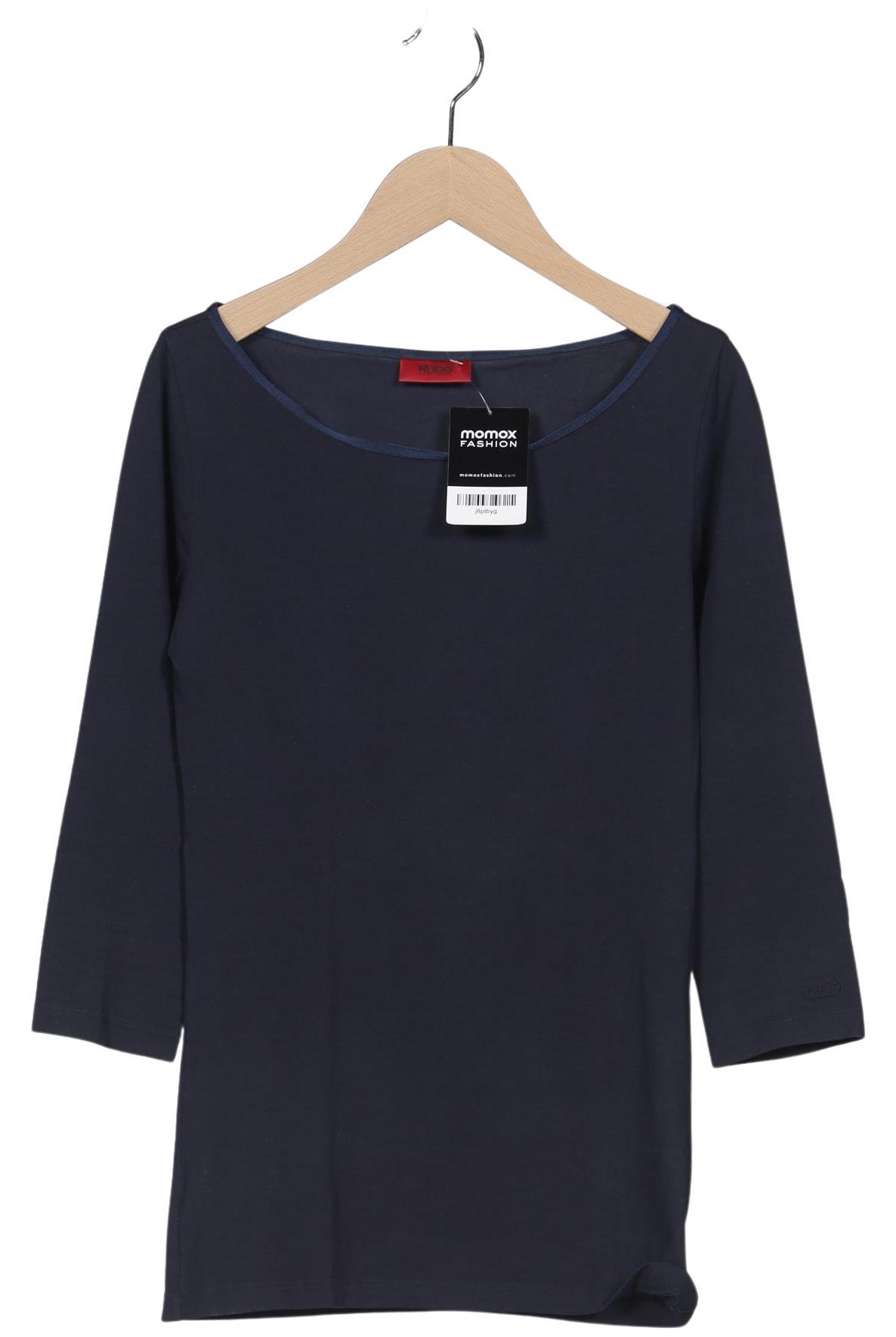 Thumbnail - Hugo by Hugo Boss Damen Langarmshirt, marineblau, Gr. 34