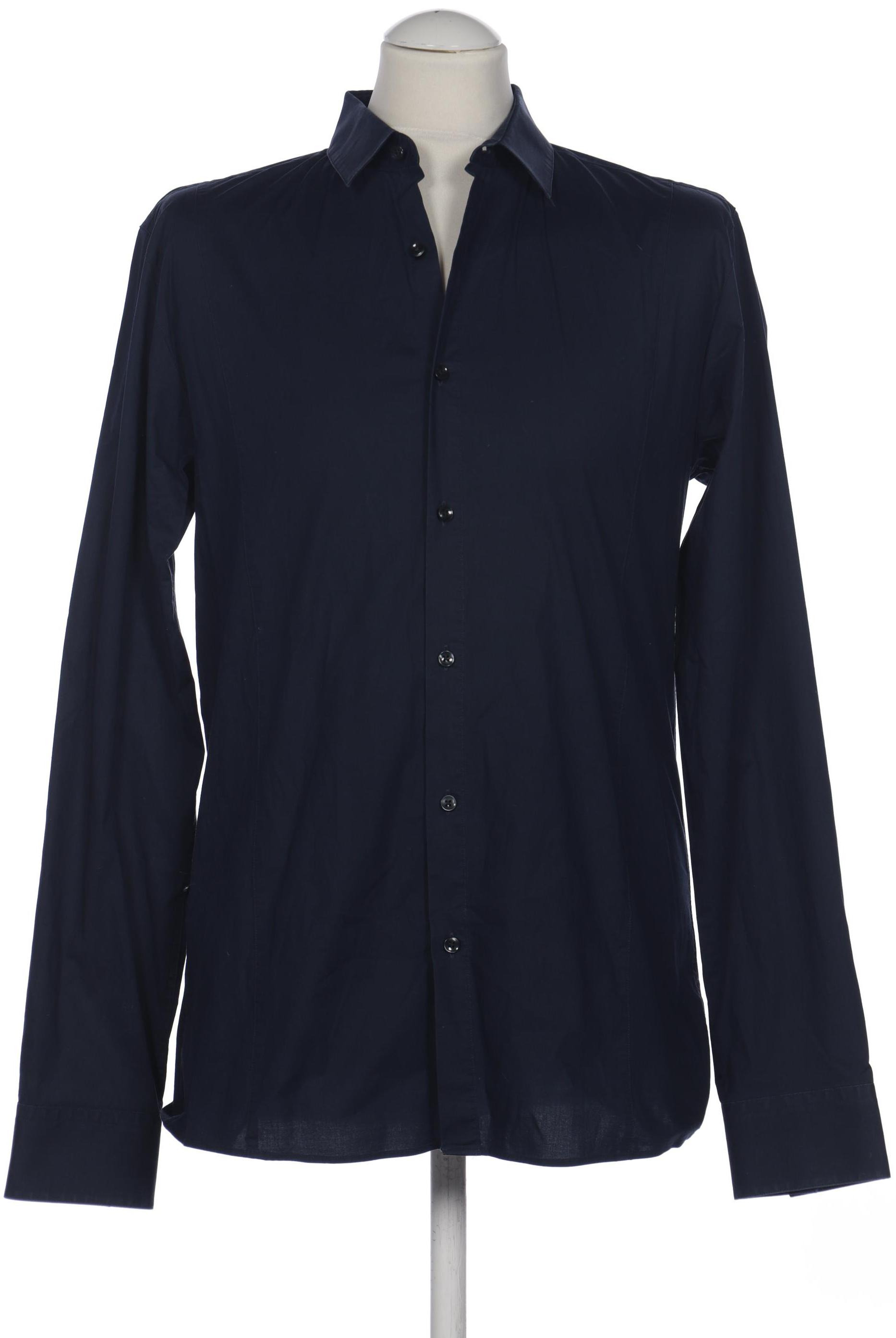 

HUGO by Hugo Boss Herren Hemd, marineblau