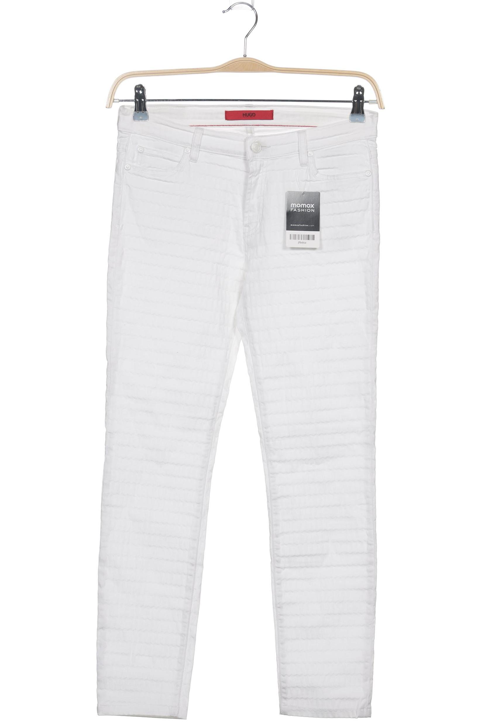 

Hugo by Hugo Boss Damen Jeans, weiß, Gr. 38