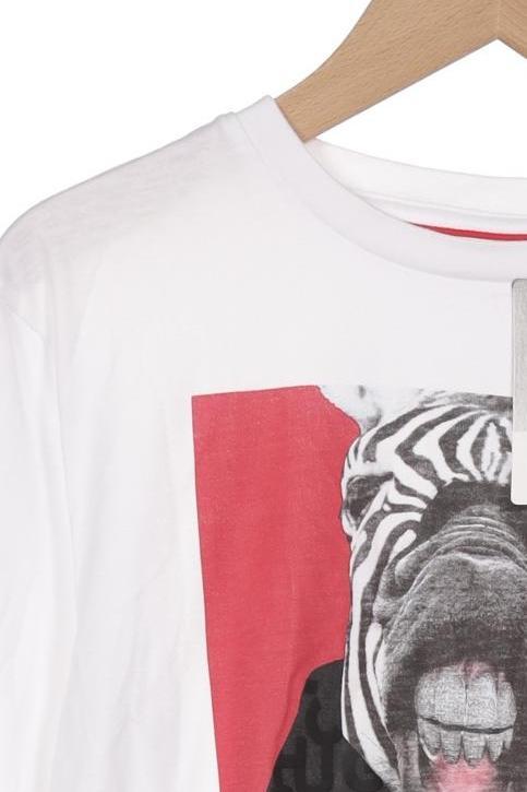 Thumbnail - Hugo by Hugo Boss Jungen Langarmshirt, weiß, Gr. 152