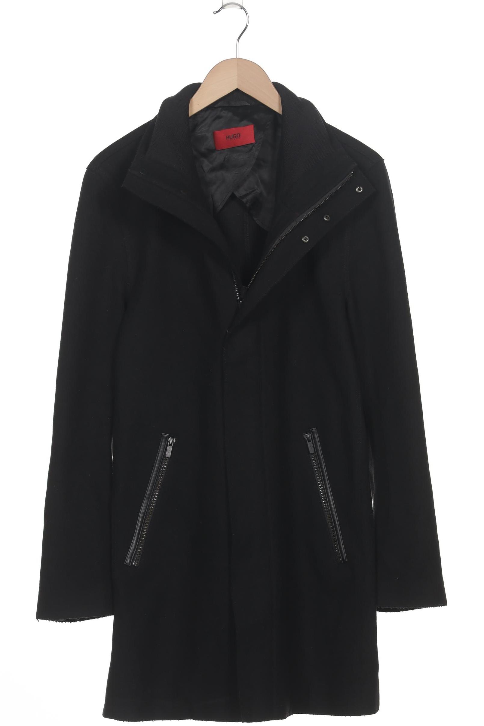 

Hugo by Hugo Boss Herren Mantel, schwarz, Gr. 50