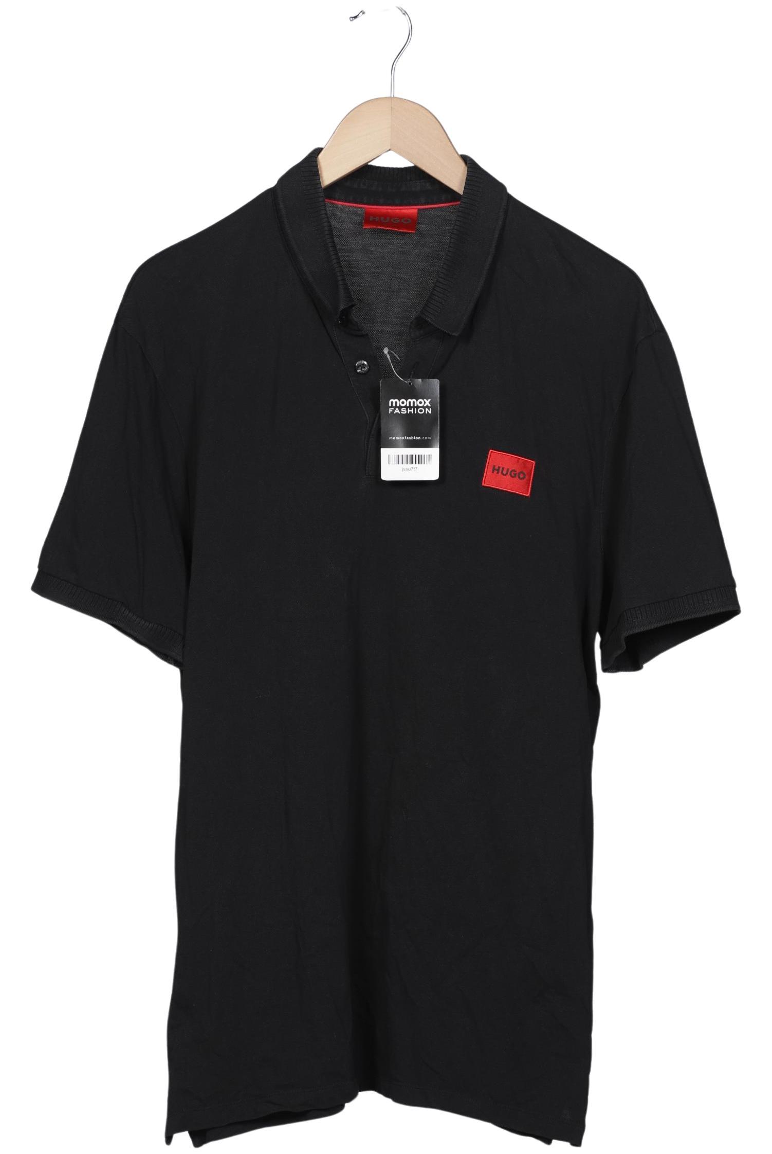 

Hugo by Hugo Boss Herren Poloshirt, schwarz, Gr. 56