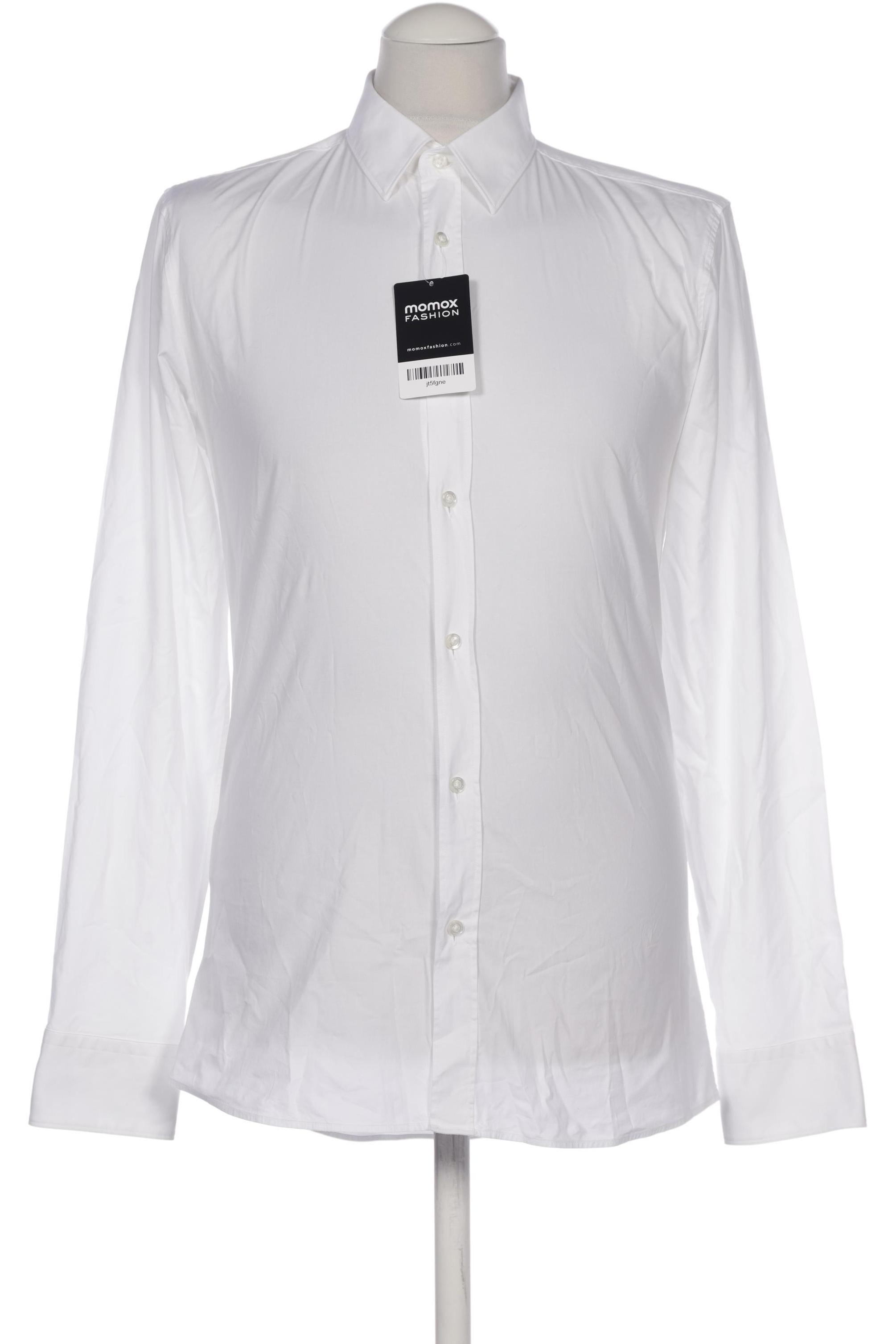

Hugo by Hugo Boss Herren Hemd, weiß, Gr. 46