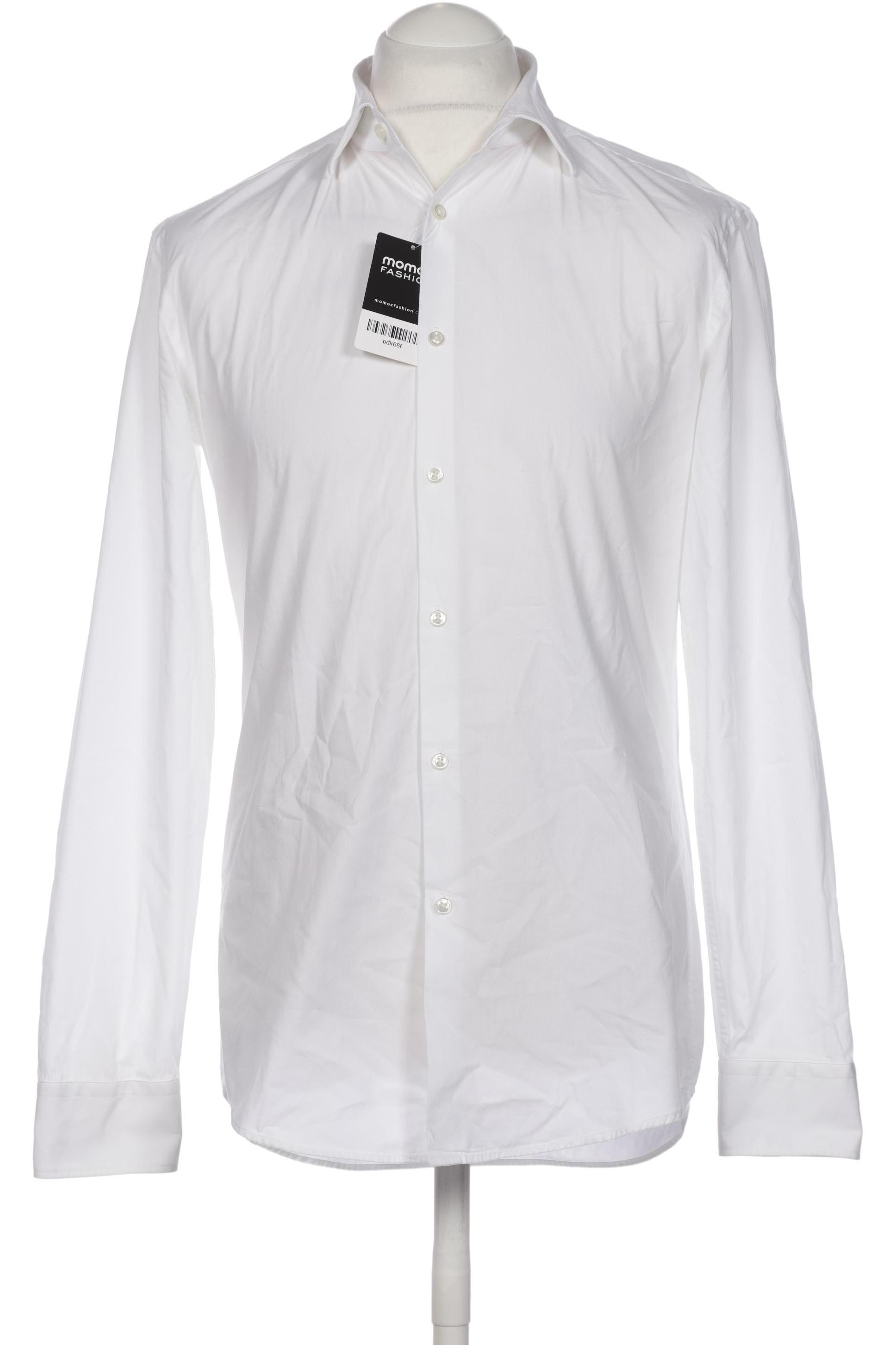 

Hugo by Hugo Boss Herren Hemd, weiß, Gr. 48