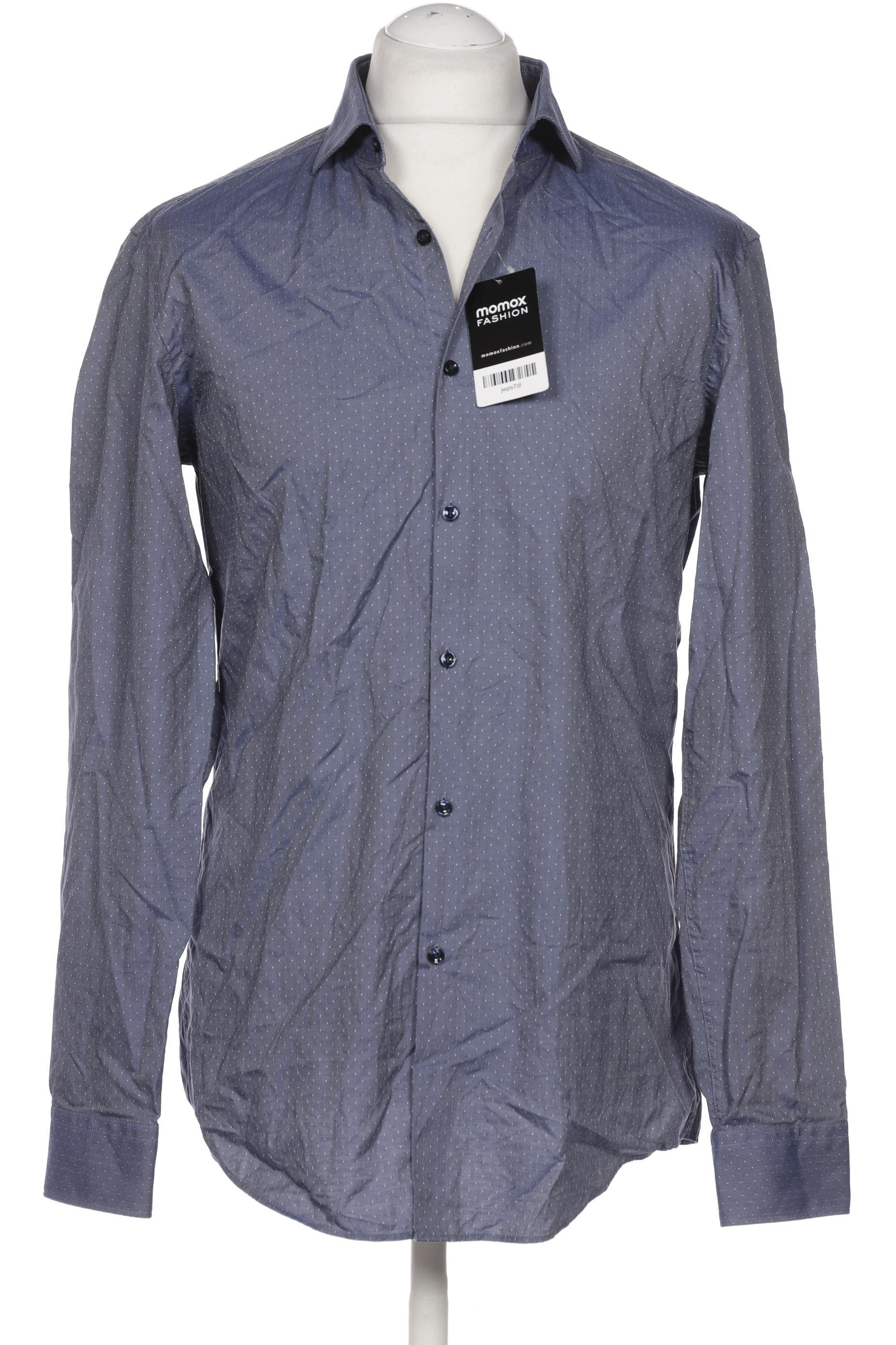

Hugo by Hugo Boss Herren Hemd, blau, Gr. 52