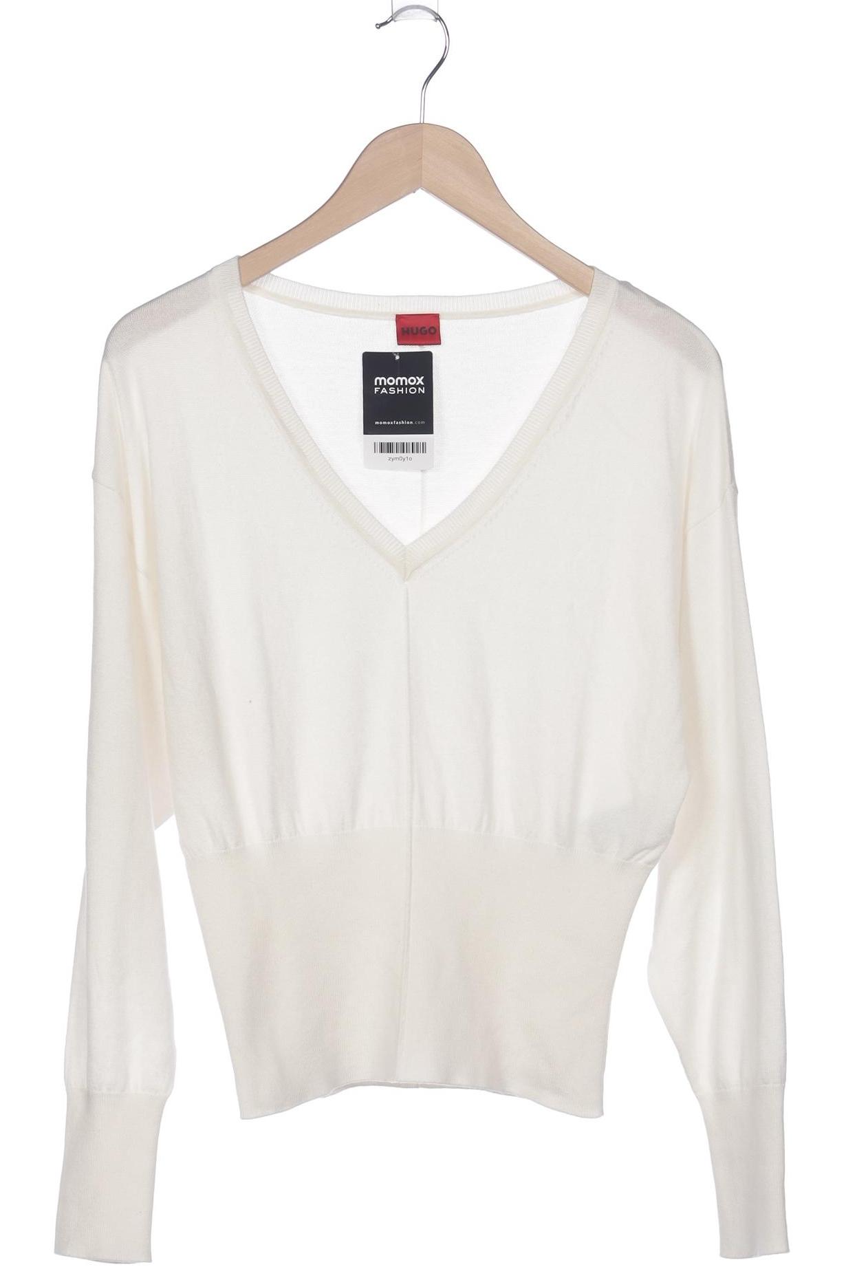 

Hugo by Hugo Boss Damen Pullover, weiß, Gr. 34