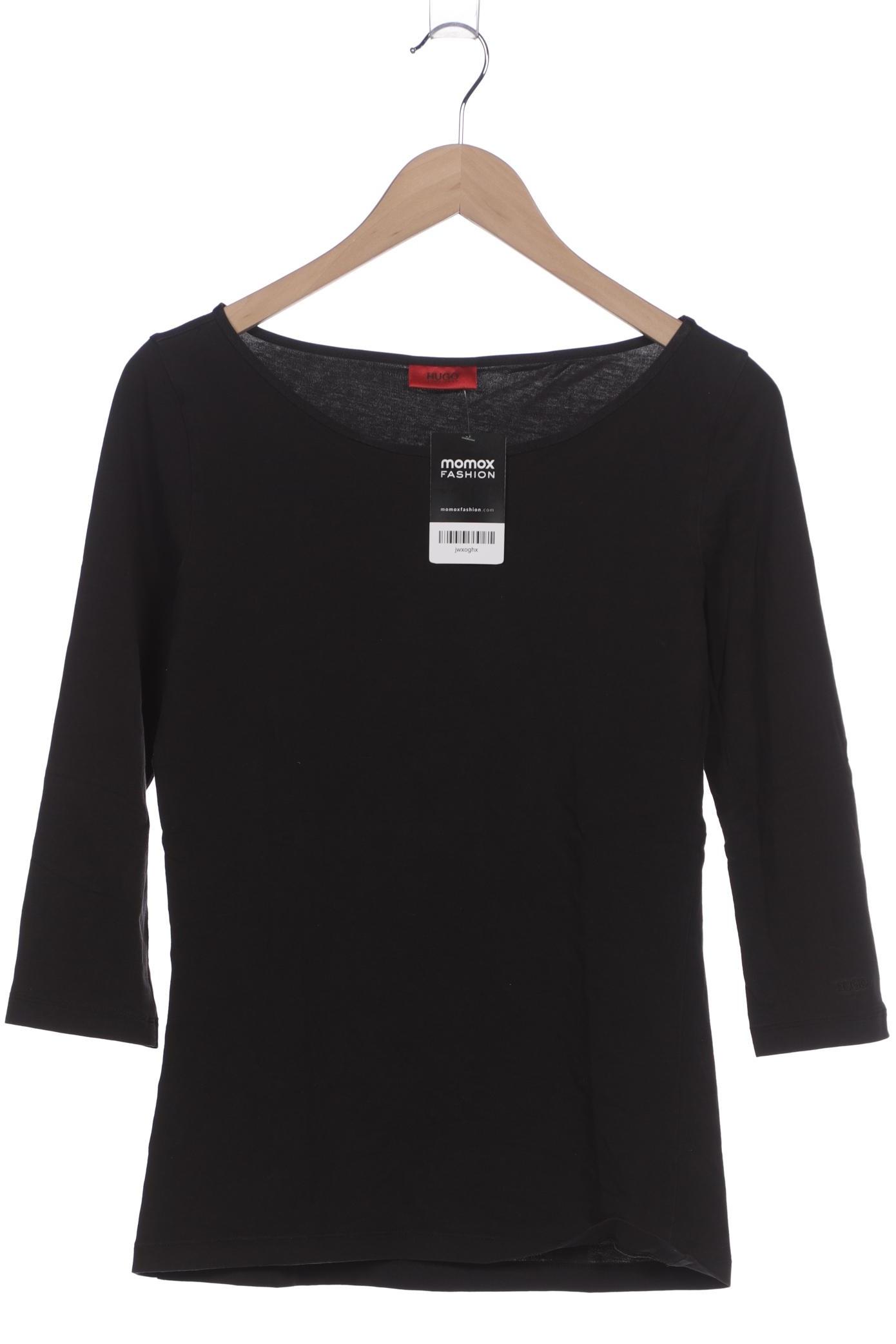 

Hugo by Hugo Boss Damen Langarmshirt, schwarz, Gr. 42
