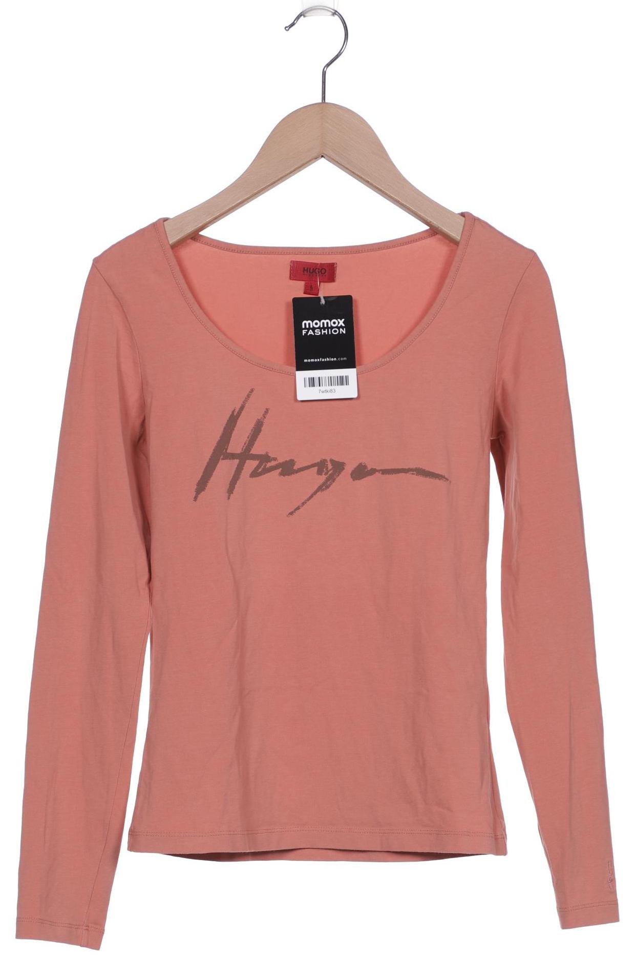 

Hugo by Hugo Boss Damen Langarmshirt, pink, Gr. 36