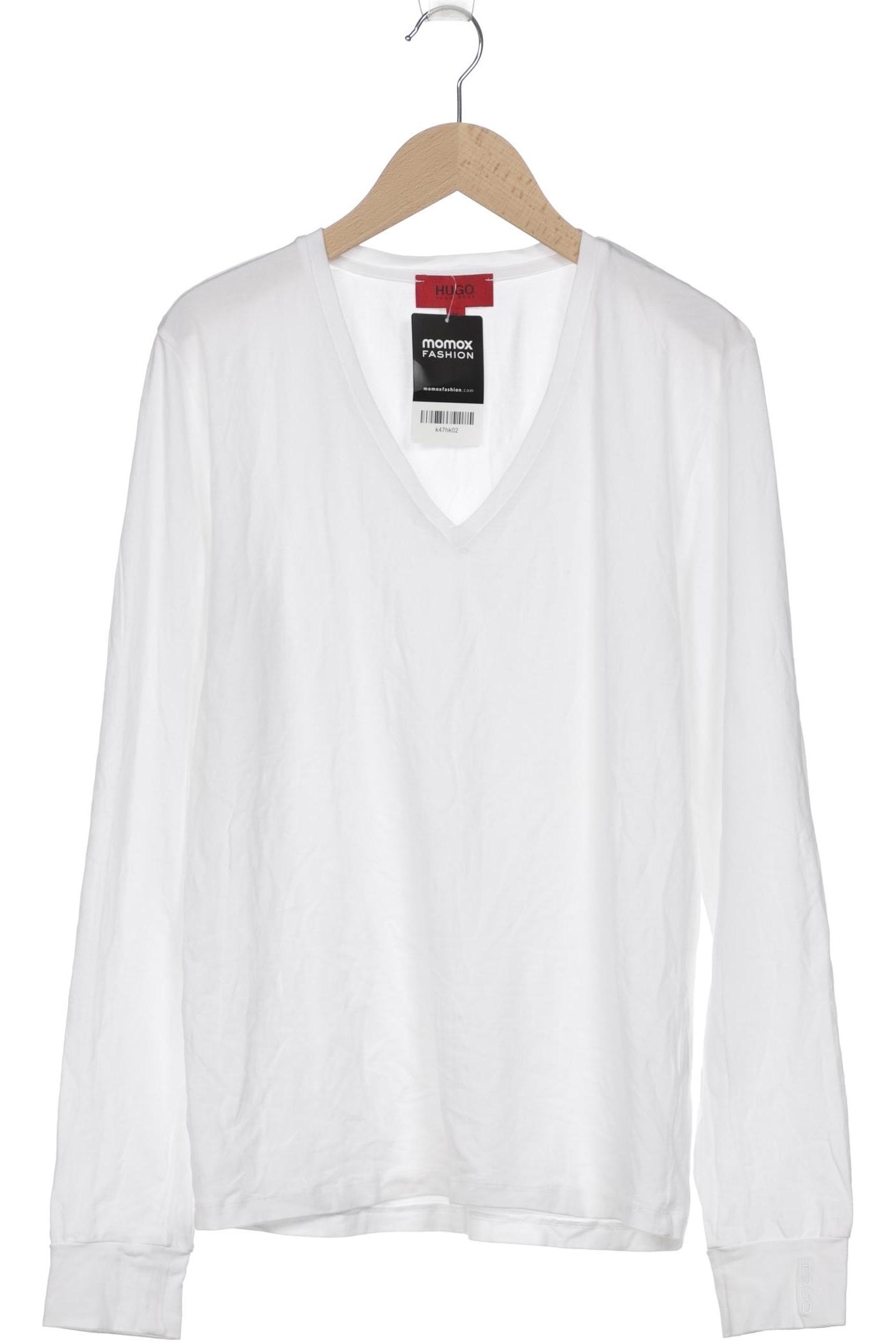 

Hugo by Hugo Boss Damen Langarmshirt, weiß, Gr. 38