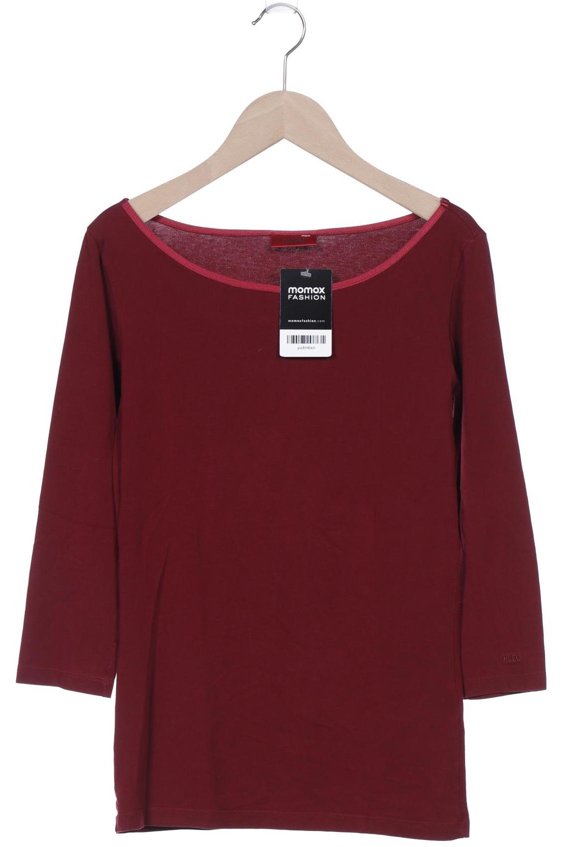 

Hugo by Hugo Boss Damen Langarmshirt, bordeaux, Gr. 36