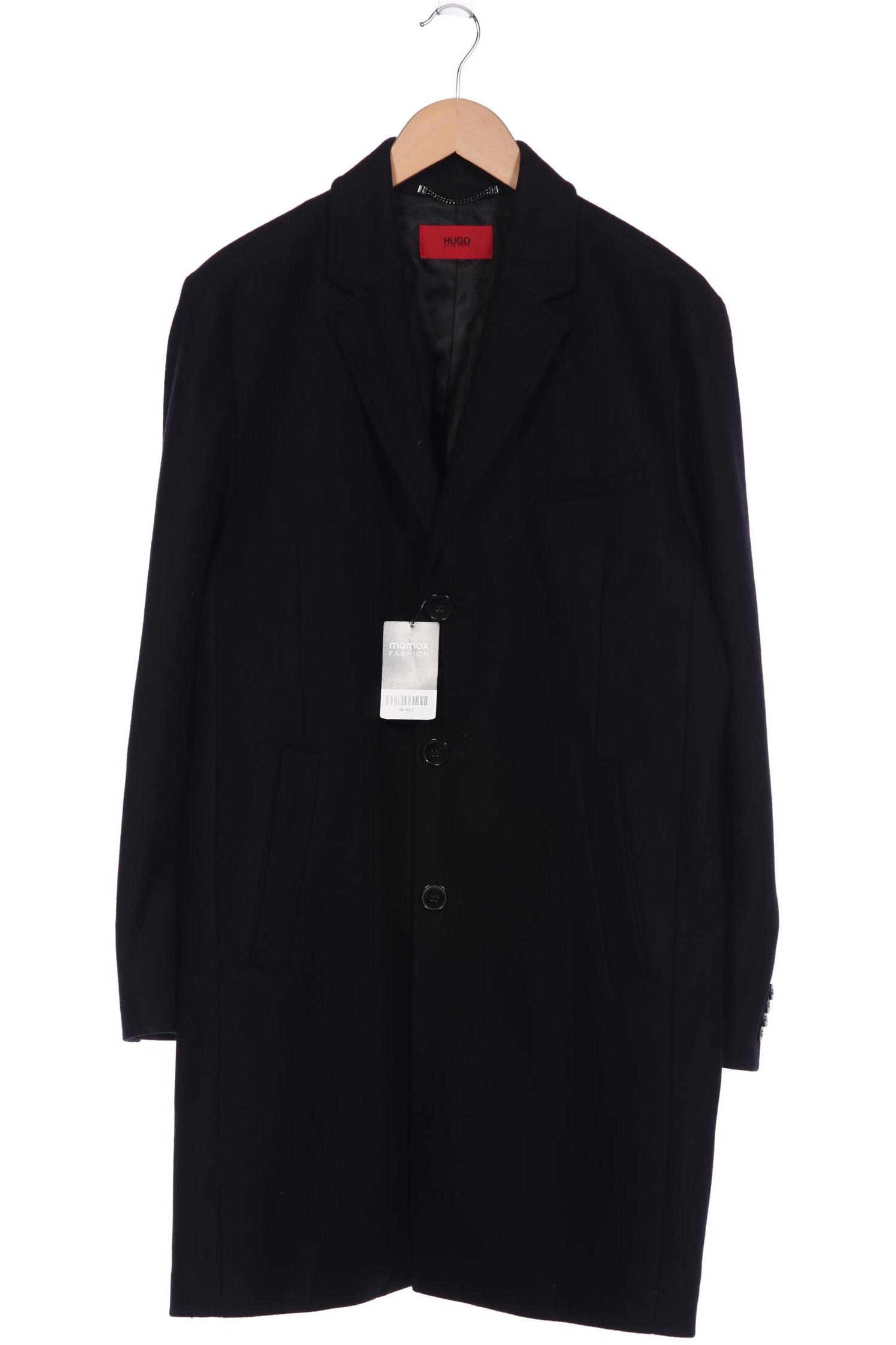 

Hugo by Hugo Boss Herren Mantel, schwarz, Gr. 48