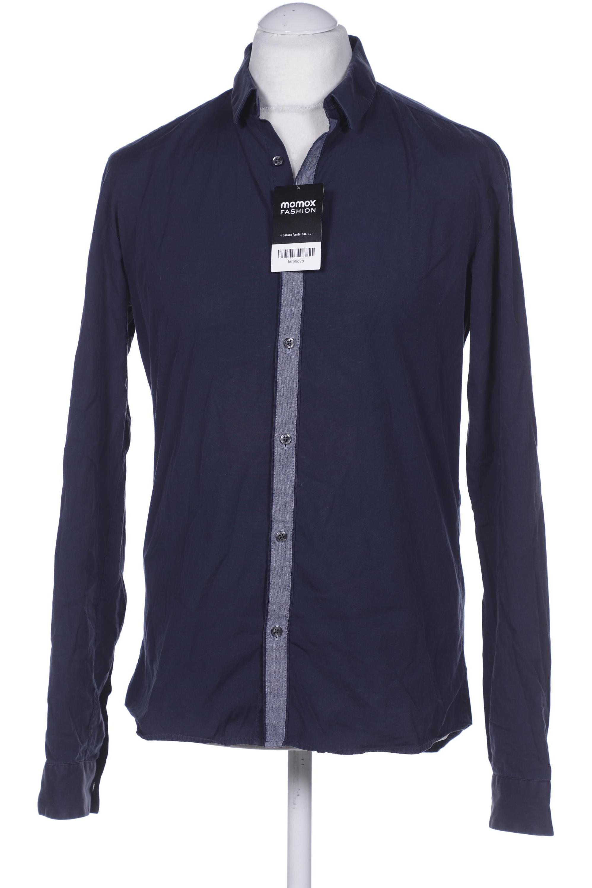 

Hugo by Hugo Boss Herren Hemd, marineblau, Gr. 52