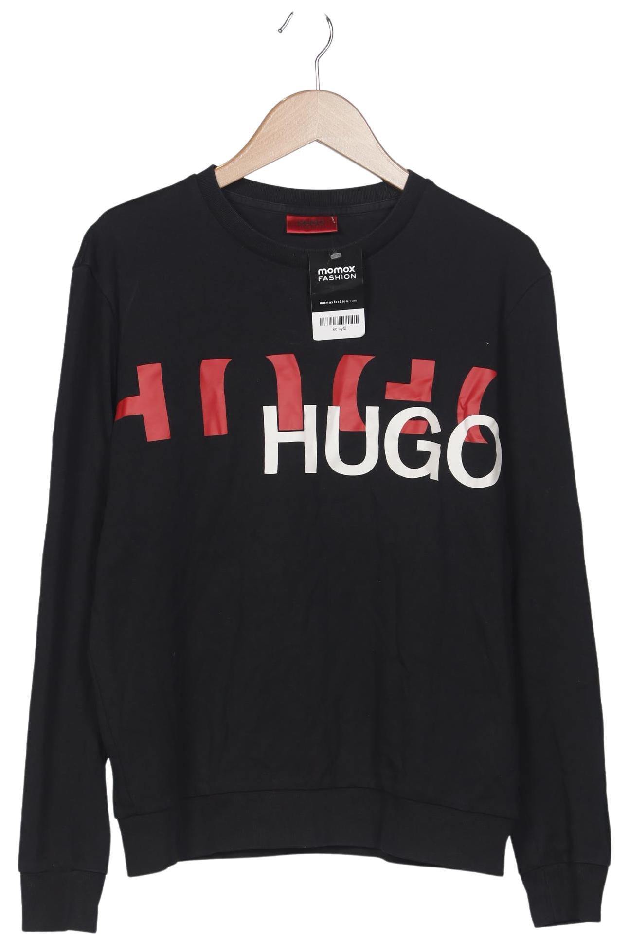 

Hugo by Hugo Boss Herren Sweatshirt, schwarz, Gr. 48
