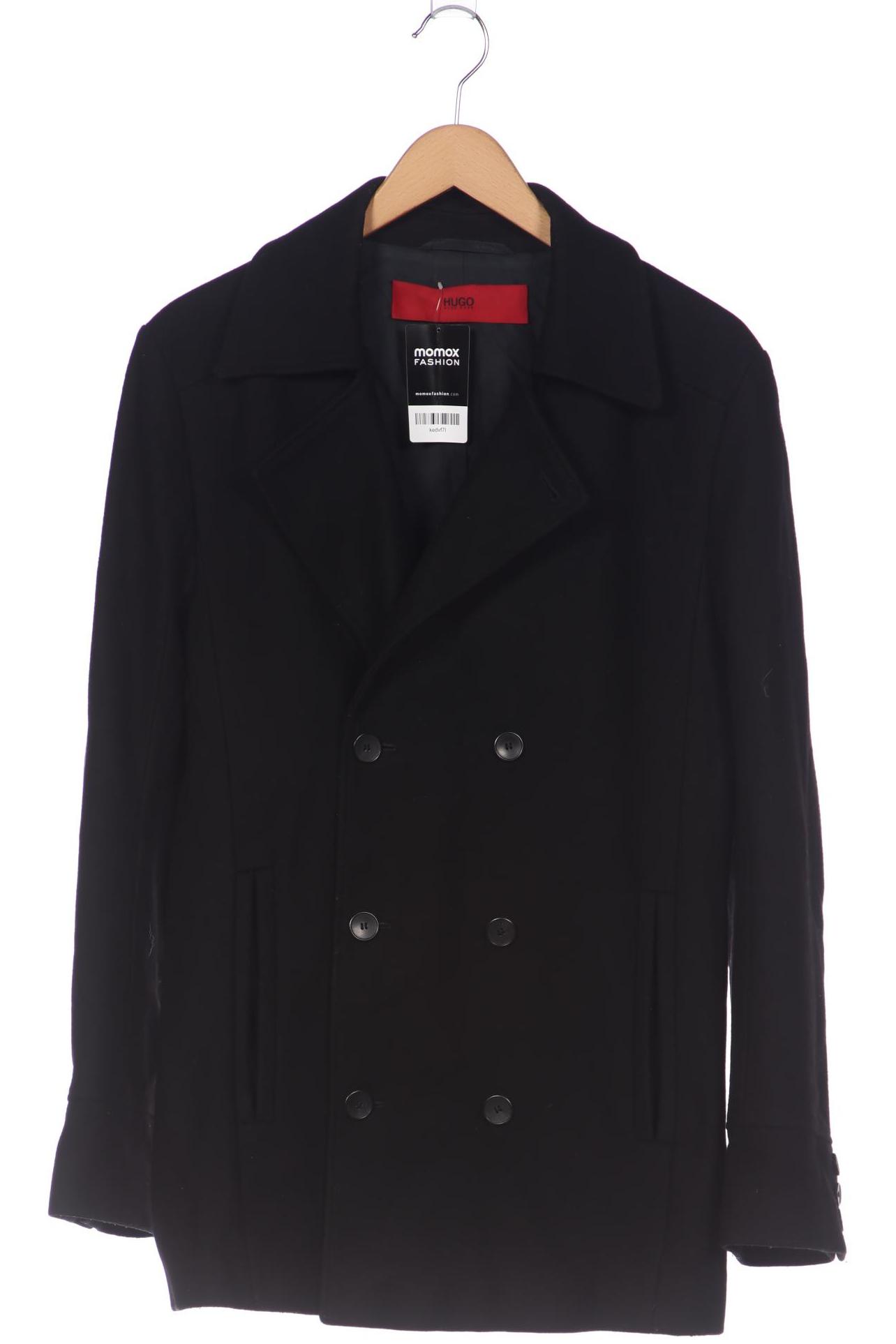 

Hugo by Hugo Boss Herren Mantel, schwarz, Gr. 52