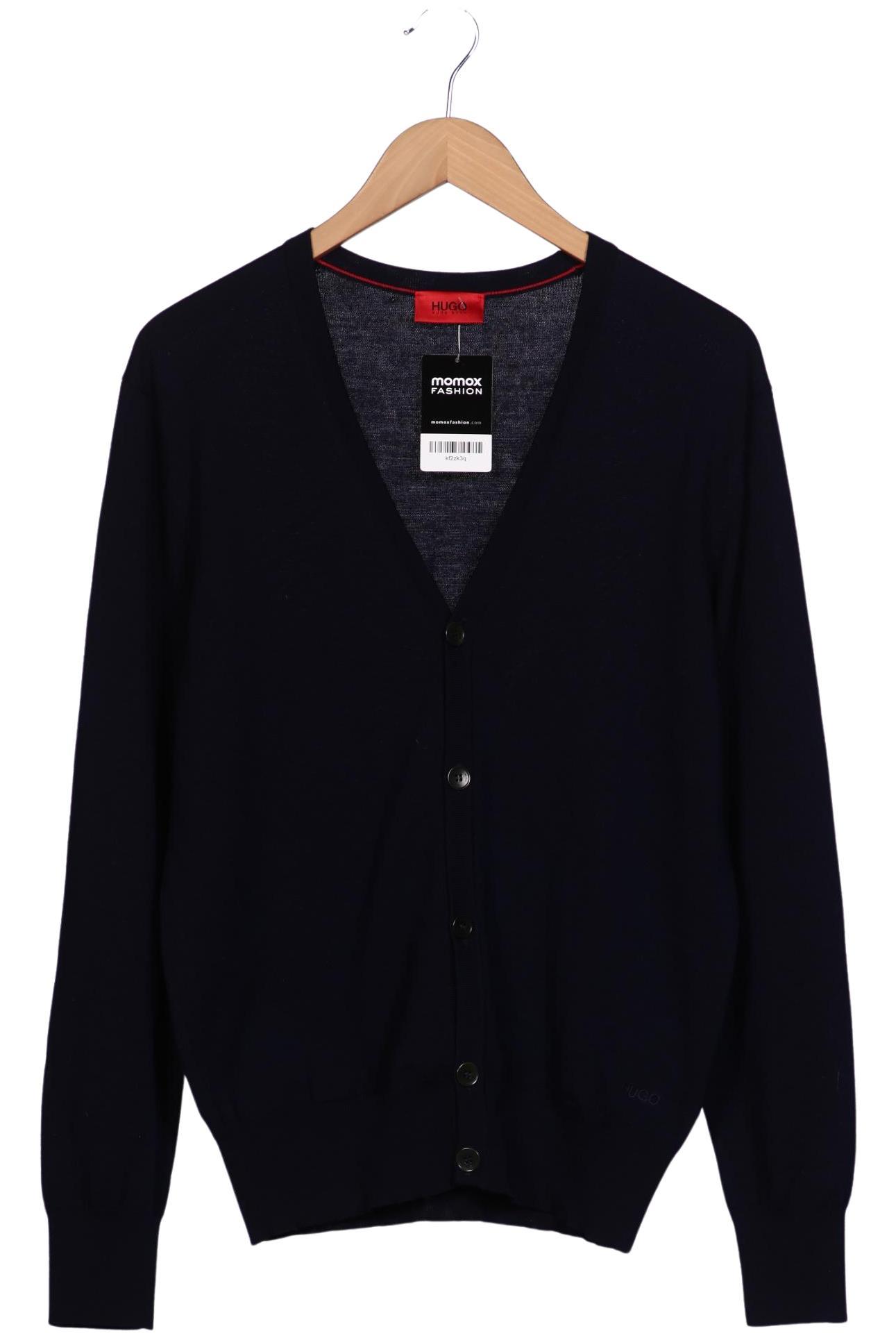 

Hugo by Hugo Boss Herren Strickjacke, marineblau, Gr. 48