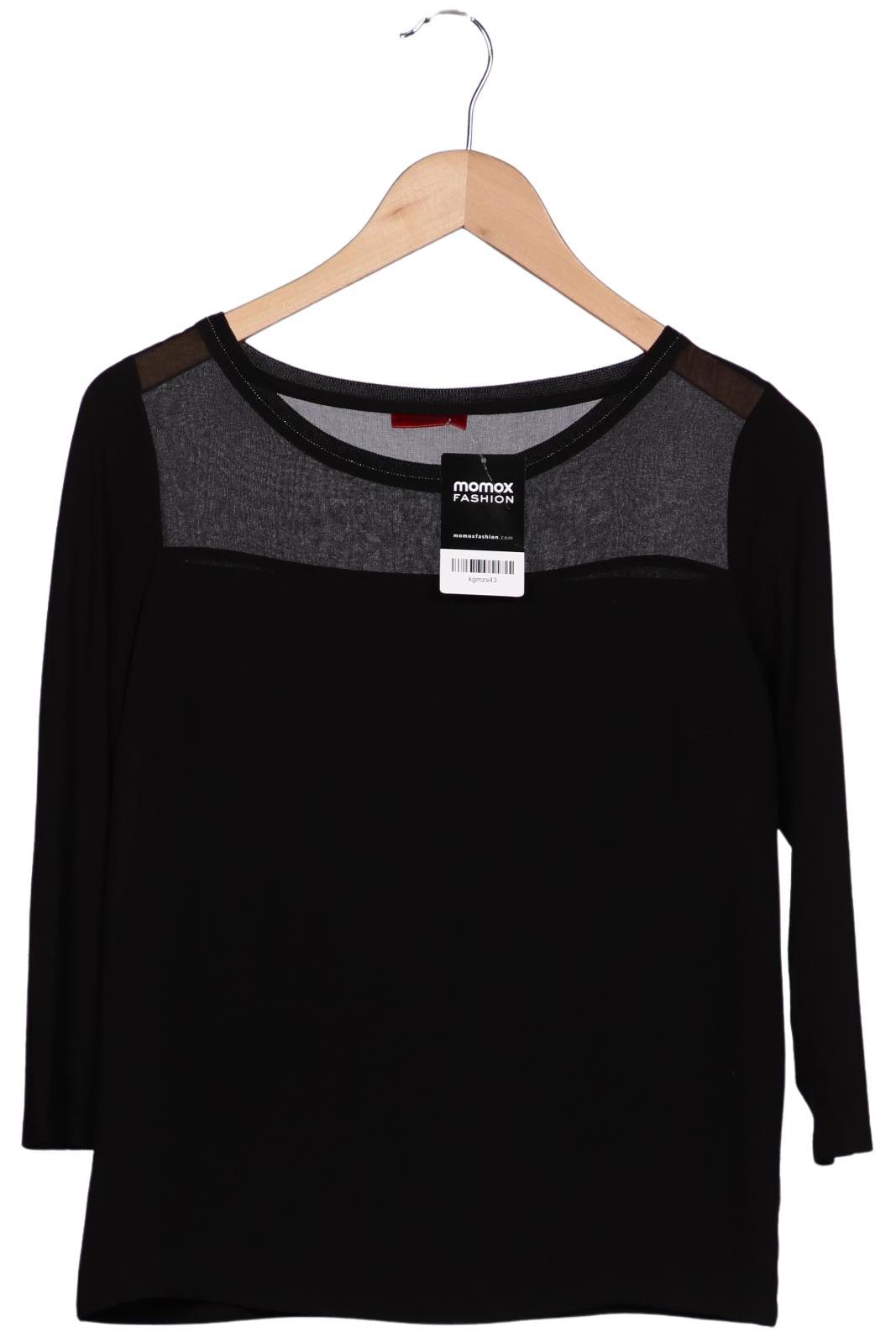 

Hugo by Hugo Boss Damen Langarmshirt, schwarz, Gr. 36