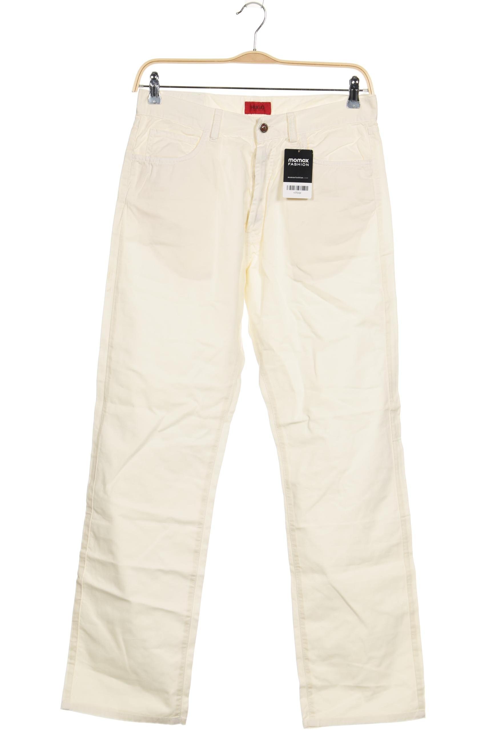 

Hugo by Hugo Boss Herren Jeans, cremeweiß, Gr. 35
