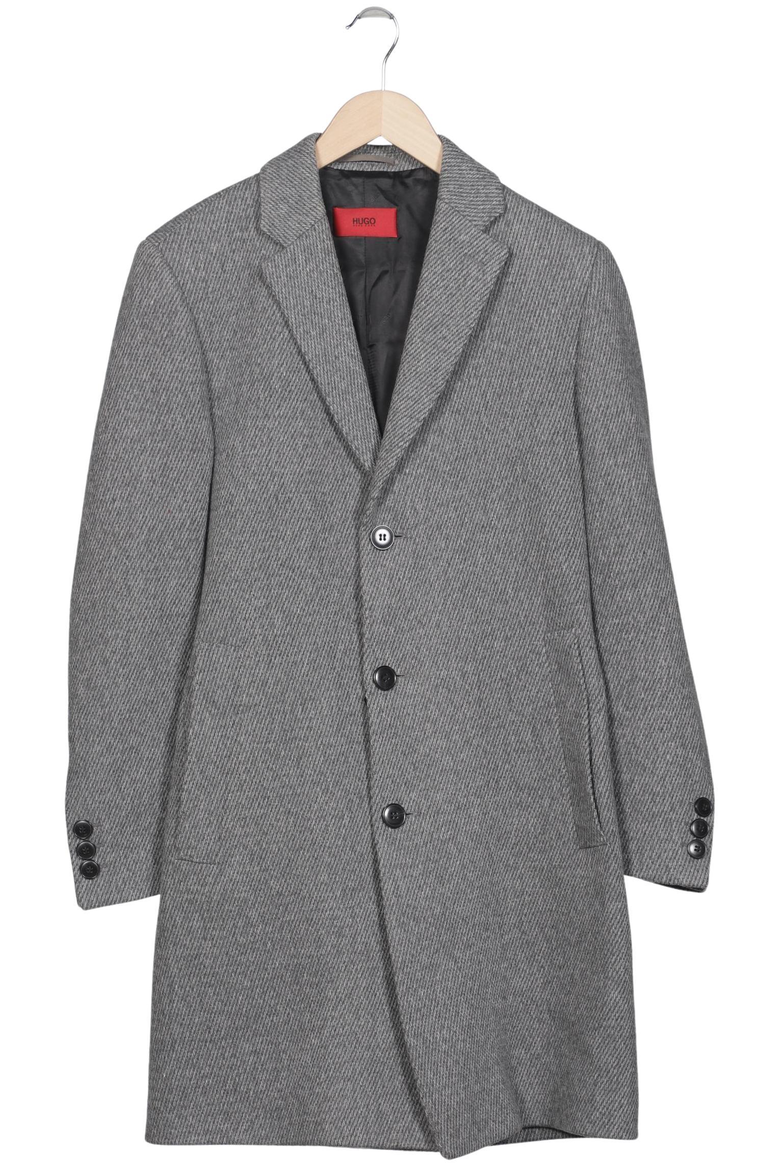 

Hugo by Hugo Boss Herren Mantel, grau, Gr. 46