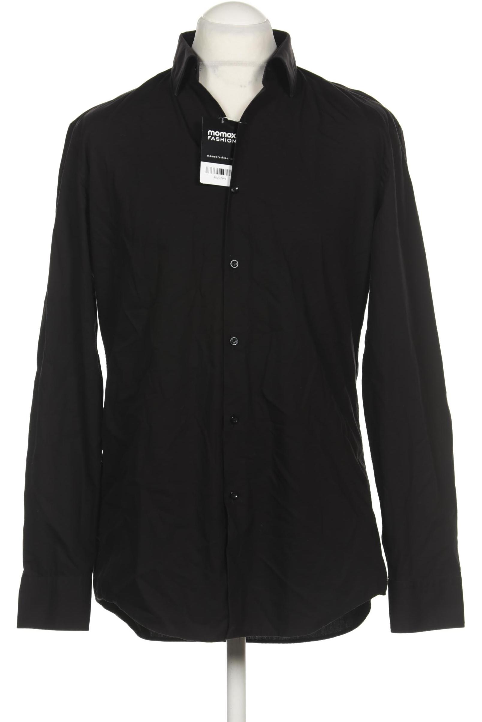 

Hugo by Hugo Boss Herren Hemd, schwarz, Gr. 52