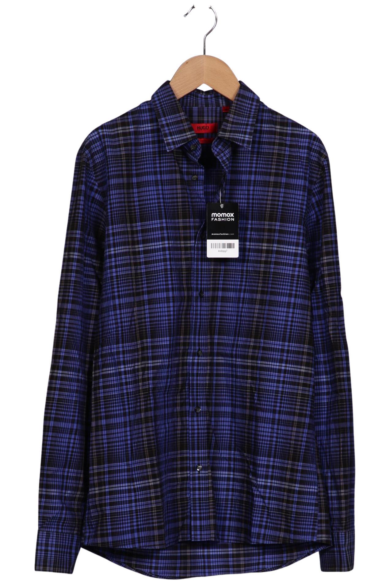 

Hugo by Hugo Boss Herren Hemd, marineblau, Gr. 46