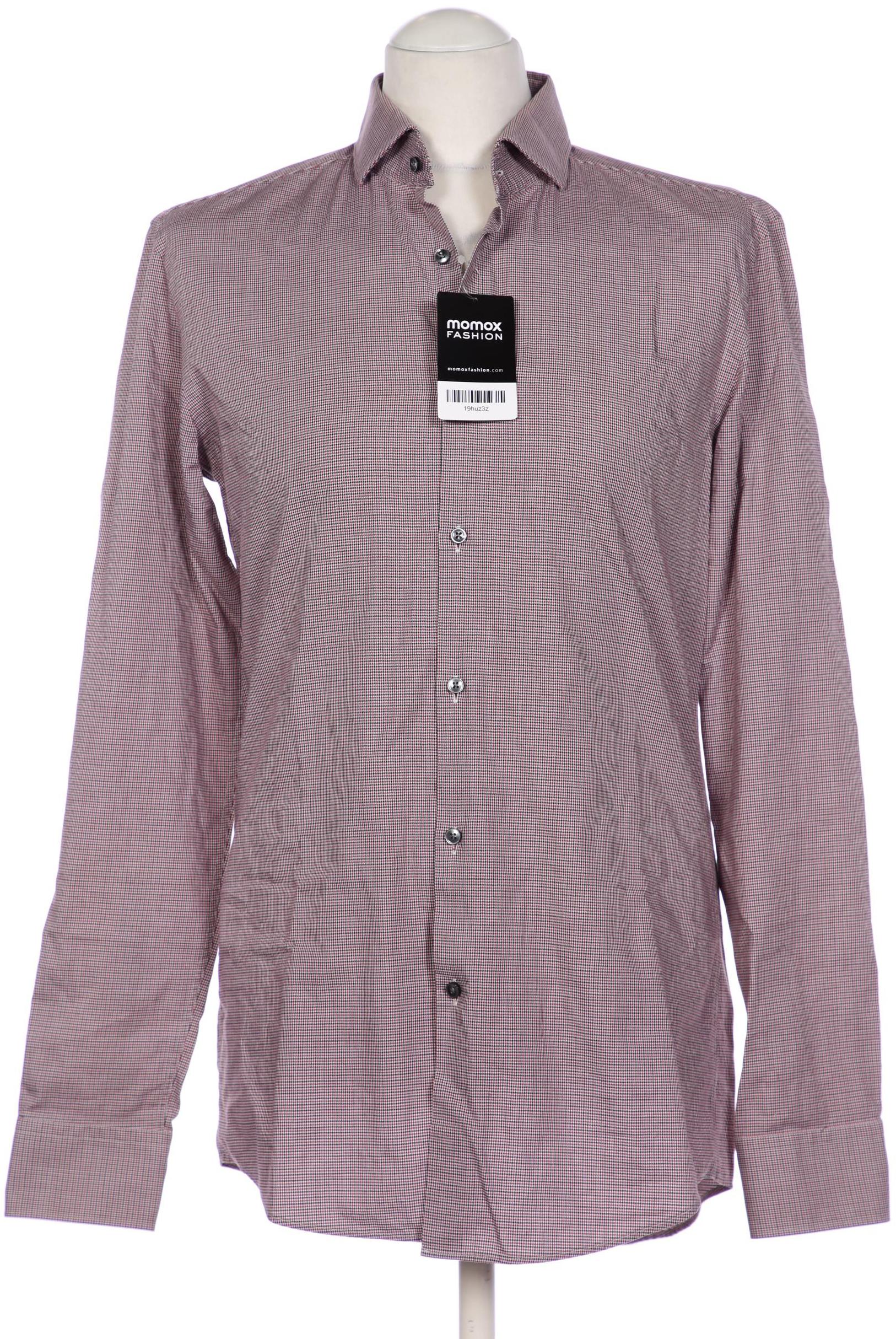 

Hugo by Hugo Boss Herren Hemd, bordeaux, Gr. 50