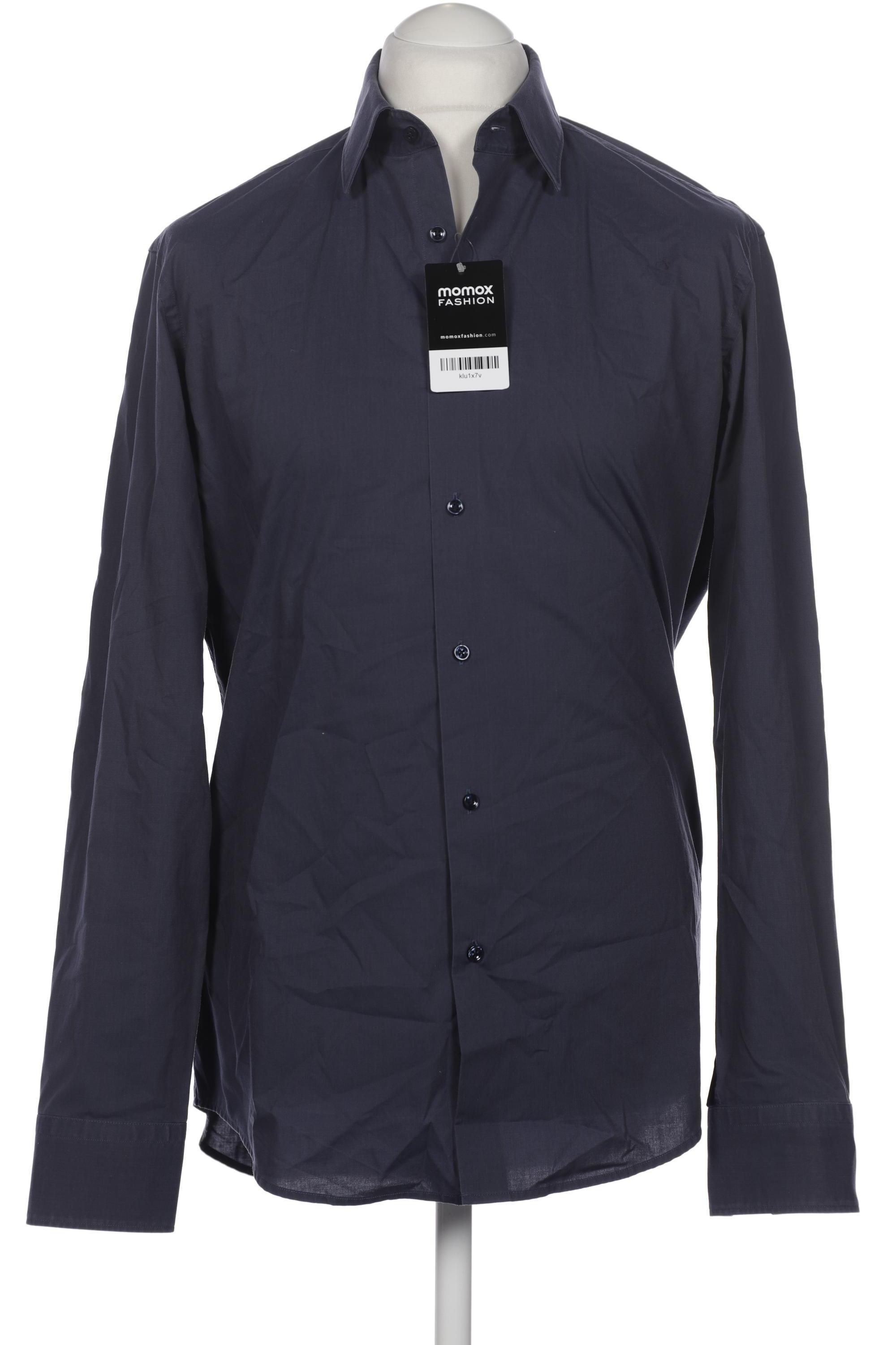 

Hugo by Hugo Boss Herren Hemd, marineblau, Gr. 52