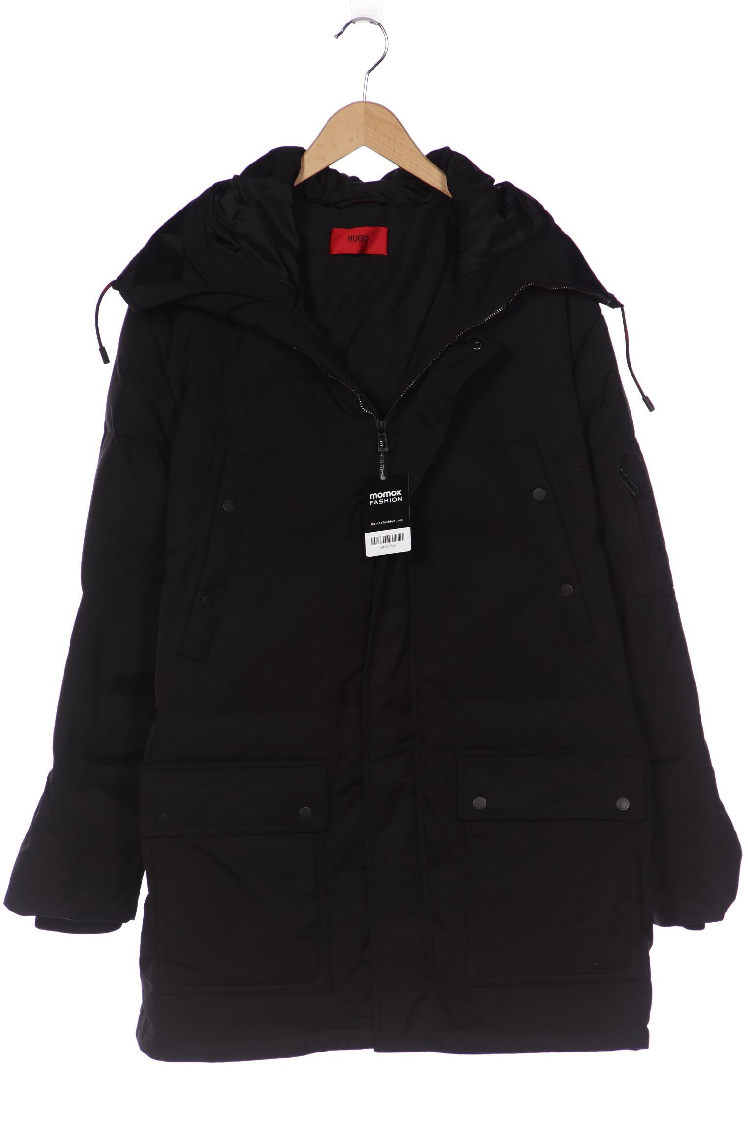 

Hugo by Hugo Boss Herren Mantel, schwarz, Gr. 52