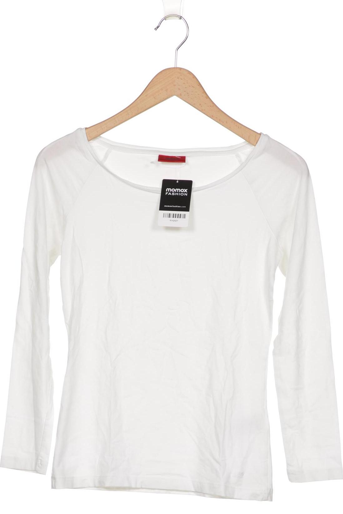 

Hugo by Hugo Boss Damen Langarmshirt, weiß, Gr. 38