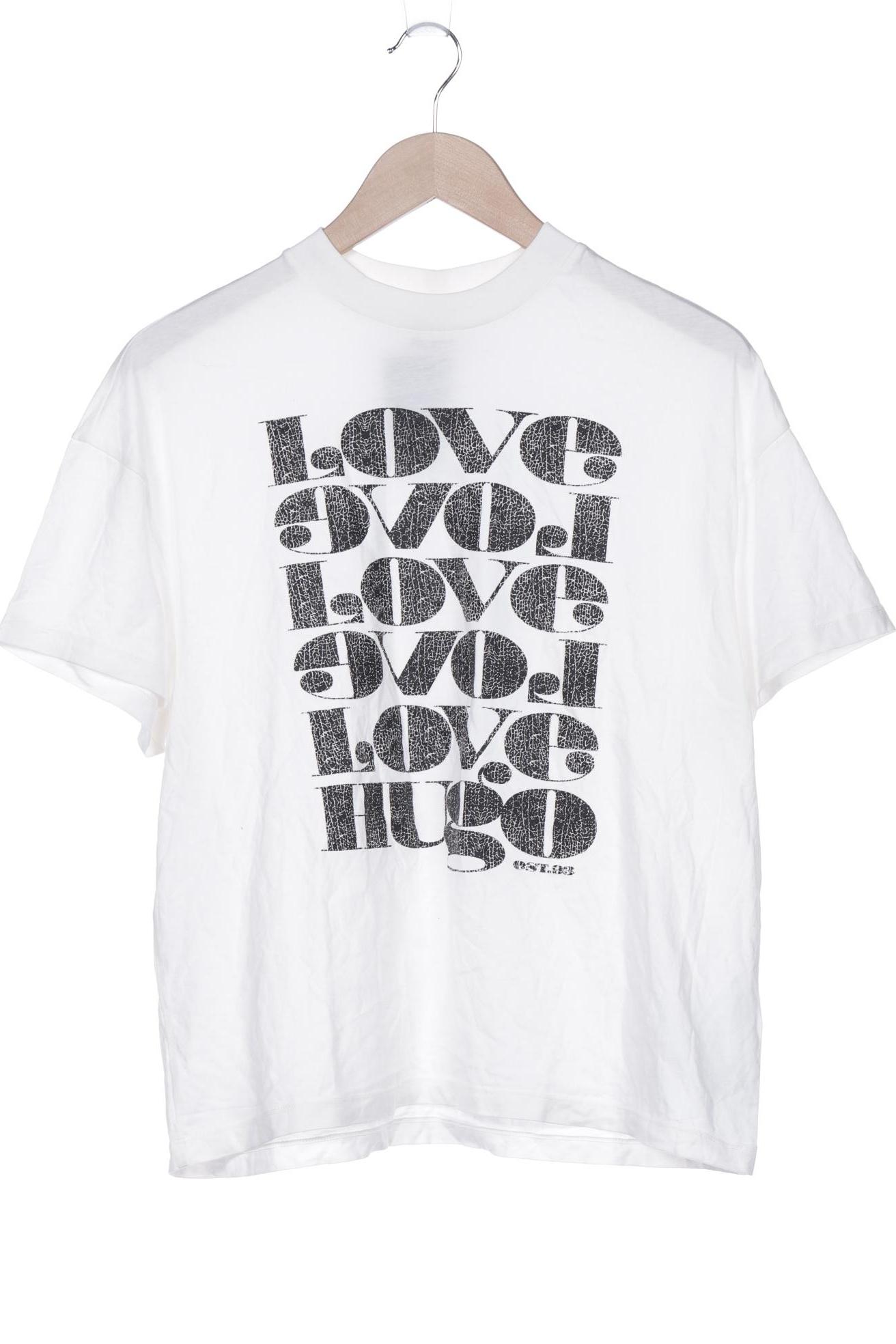 

Hugo by Hugo Boss Damen T-Shirt, weiß, Gr. 38