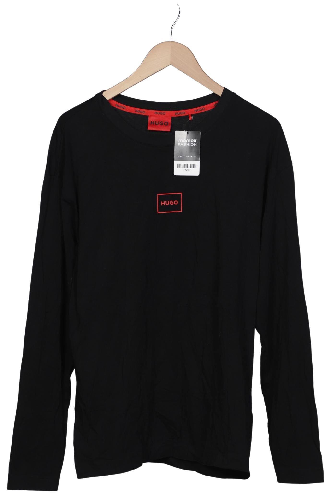 

Hugo by Hugo Boss Herren Langarmshirt, schwarz, Gr. 52