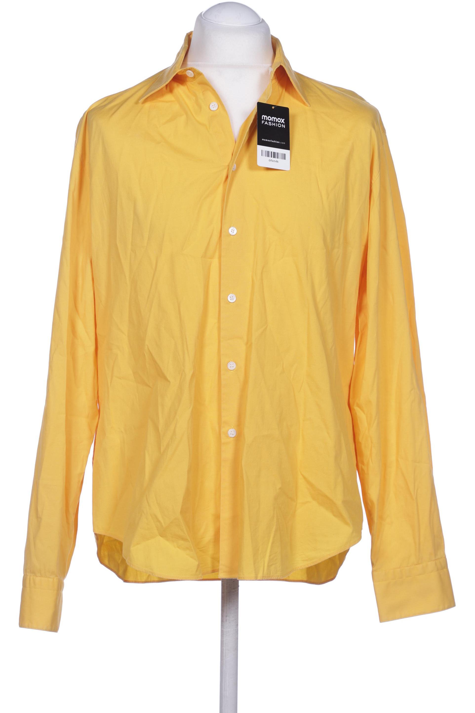 

Hugo by Hugo Boss Herren Hemd, gelb, Gr. 52