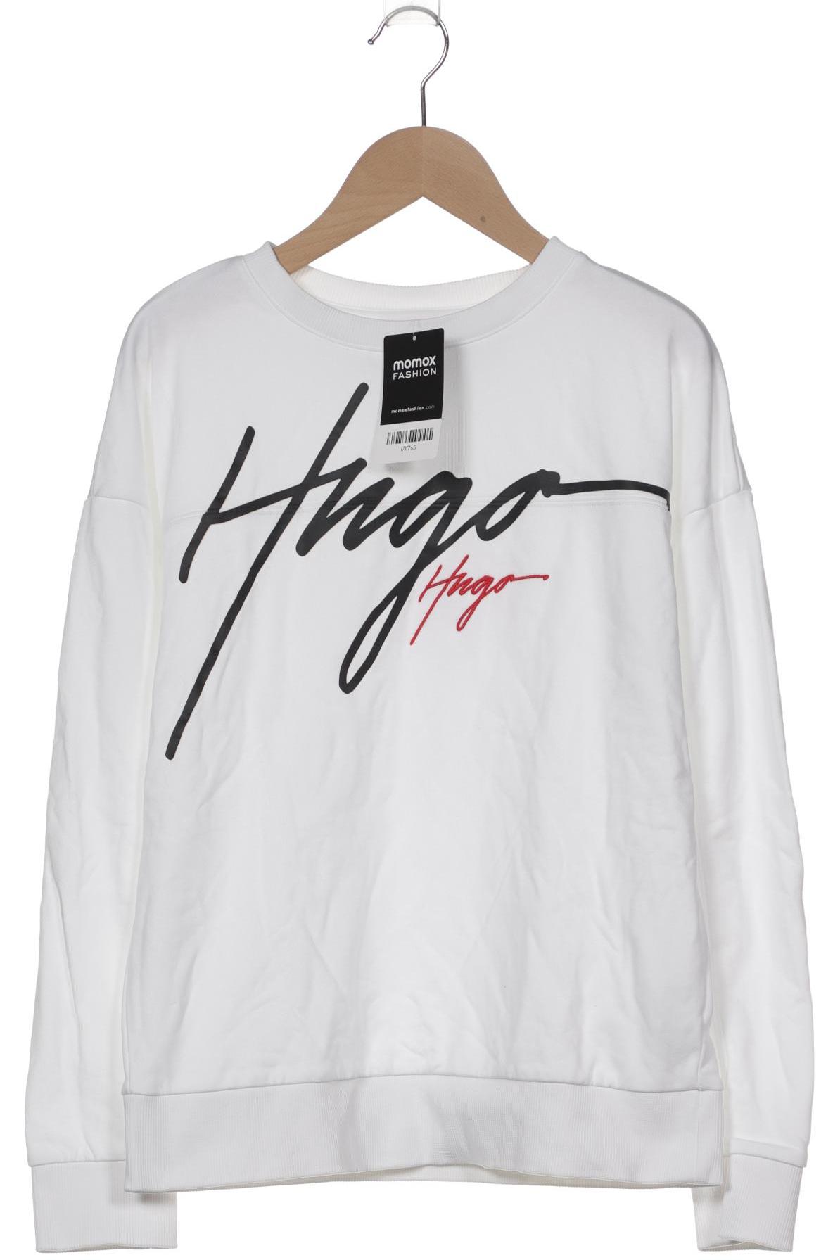 

Hugo by Hugo Boss Damen Sweatshirt, weiß, Gr. 36