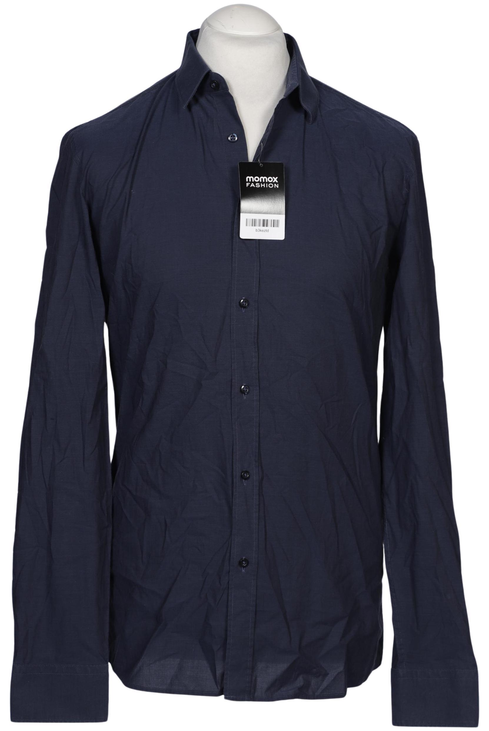 

Hugo by Hugo Boss Herren Hemd, marineblau, Gr. 48