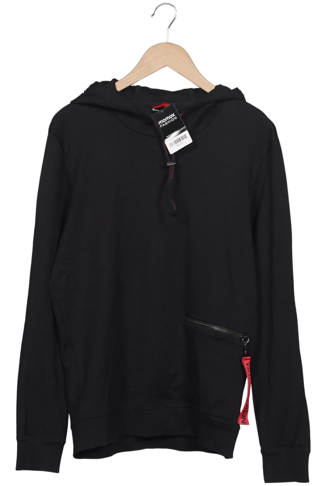 

Hugo by Hugo Boss Herren Kapuzenpullover, schwarz, Gr. 48