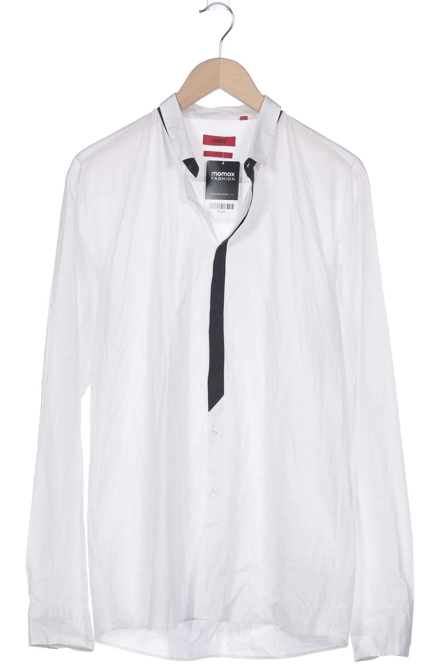 

Hugo by Hugo Boss Herren Hemd, weiß, Gr. 56