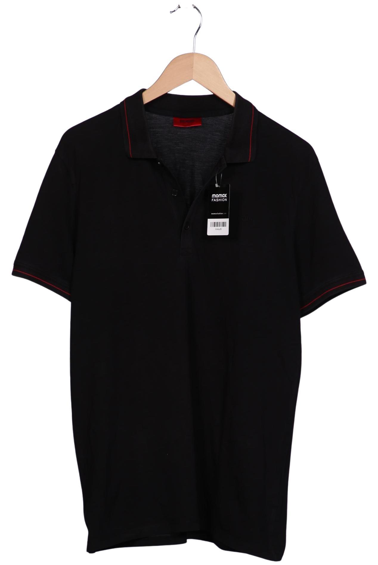 

Hugo by Hugo Boss Herren Poloshirt, schwarz, Gr. 52