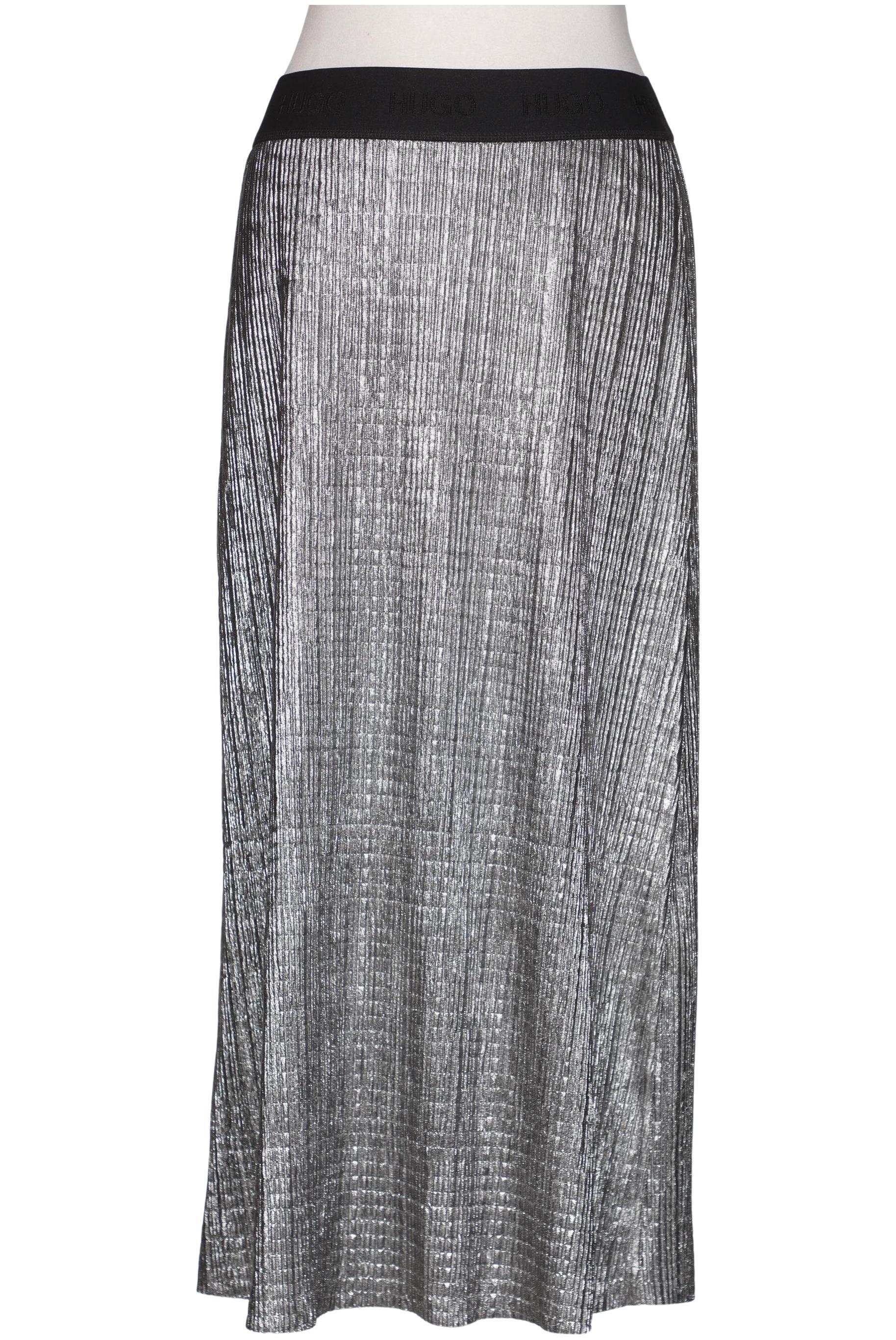 

Hugo by Hugo Boss Damen Rock, silber, Gr. 34