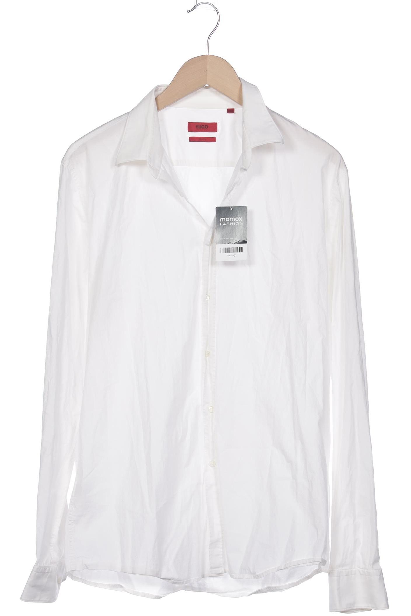 

Hugo by Hugo Boss Herren Hemd, cremeweiß, Gr. 56