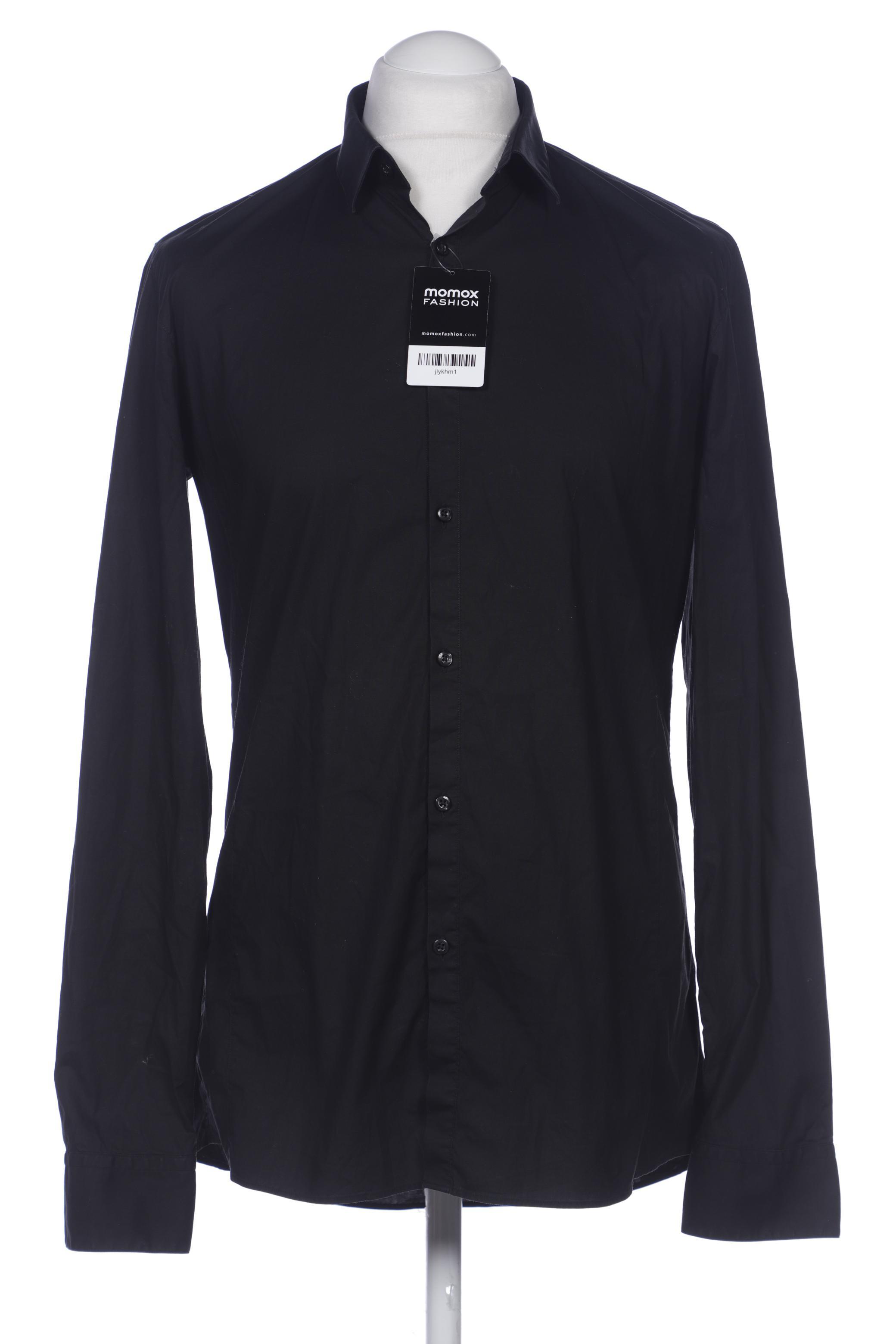 

Hugo by Hugo Boss Herren Hemd, schwarz, Gr. 52