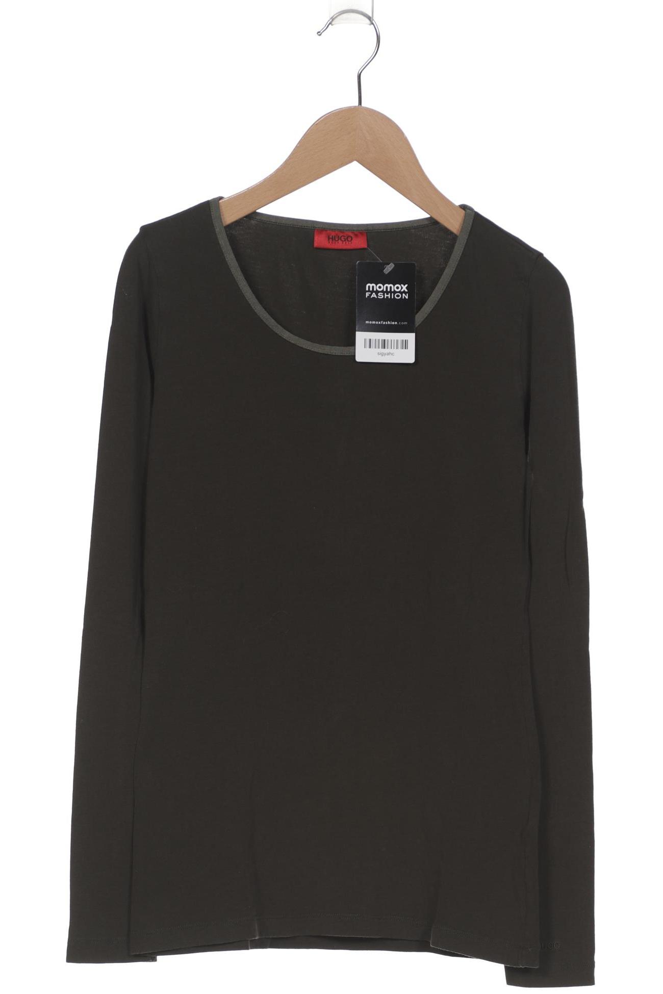

Hugo by Hugo Boss Damen Langarmshirt, grün, Gr. 36
