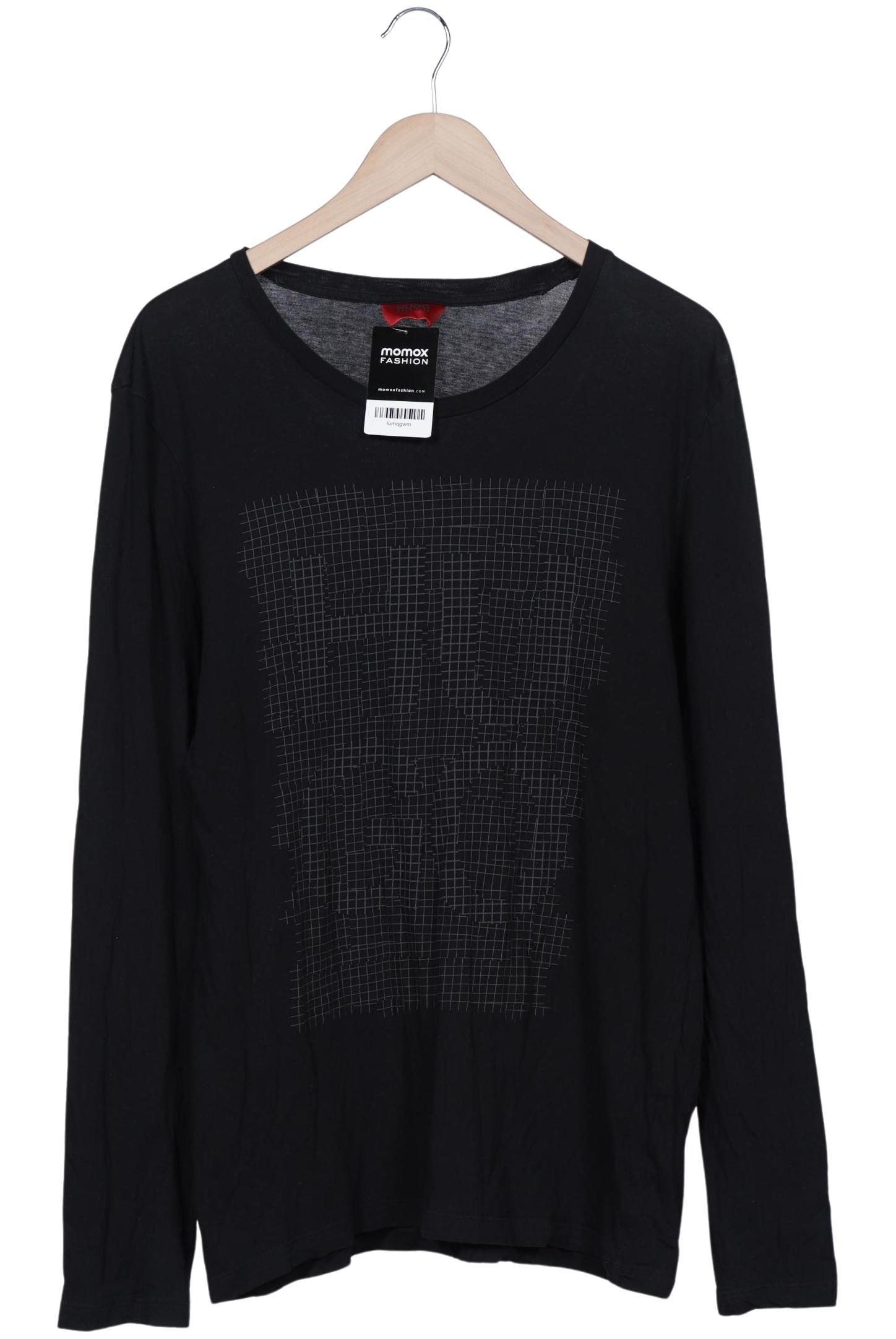 

Hugo by Hugo Boss Herren Langarmshirt, schwarz, Gr. 54