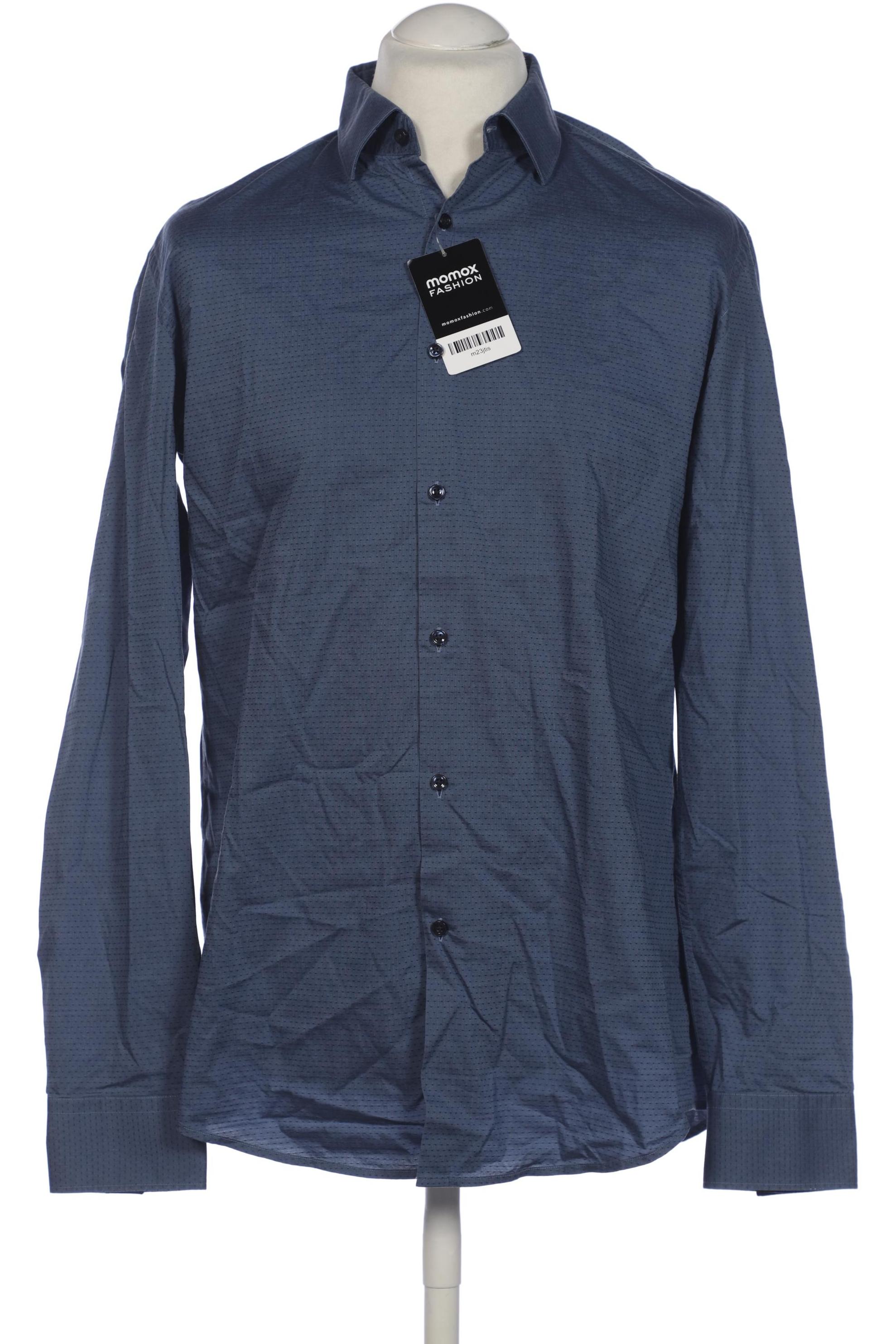 

Hugo by Hugo Boss Herren Hemd, marineblau, Gr. 52