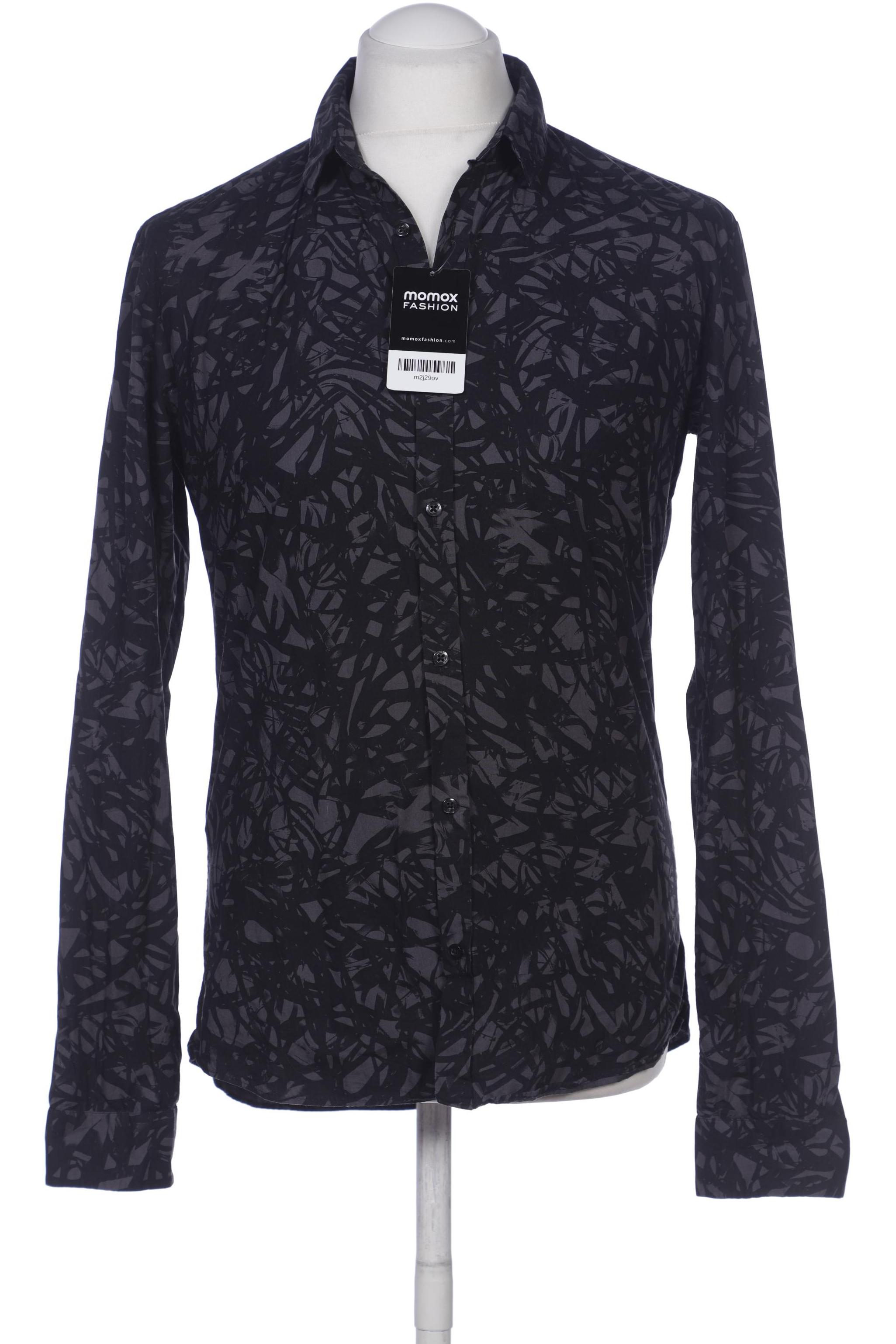 

Hugo by Hugo Boss Herren Hemd, schwarz, Gr. 48