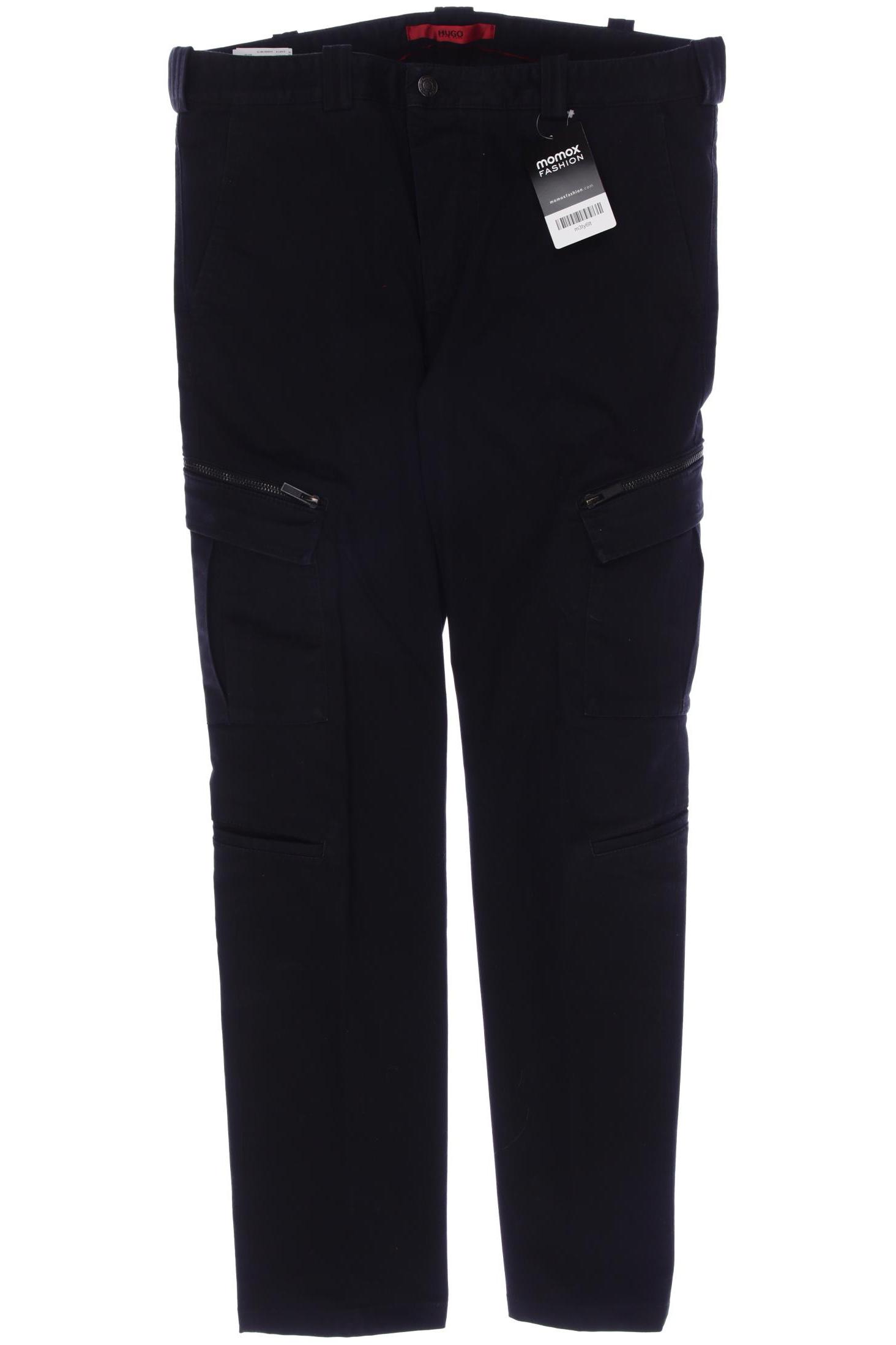 

HUGO by Hugo Boss Herren Stoffhose, schwarz