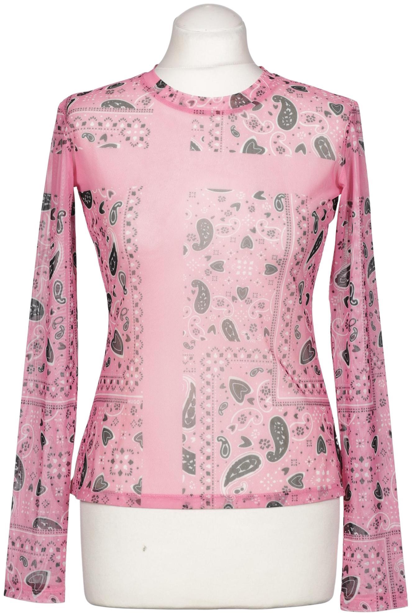 

Hugo by Hugo Boss Damen Langarmshirt, pink, Gr. 38