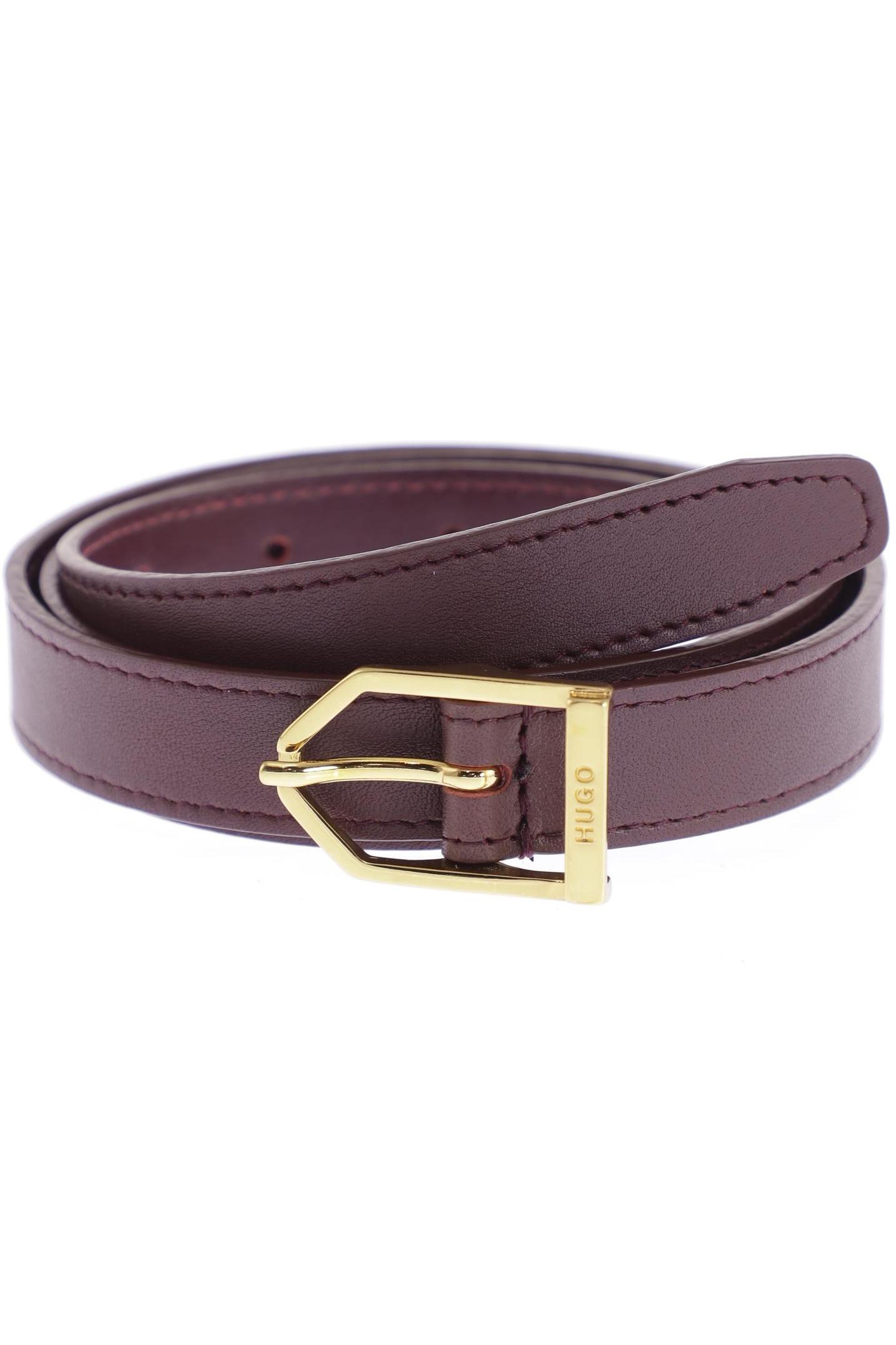 

Hugo by Hugo Boss Damen Gürtel, bordeaux, Gr. 80