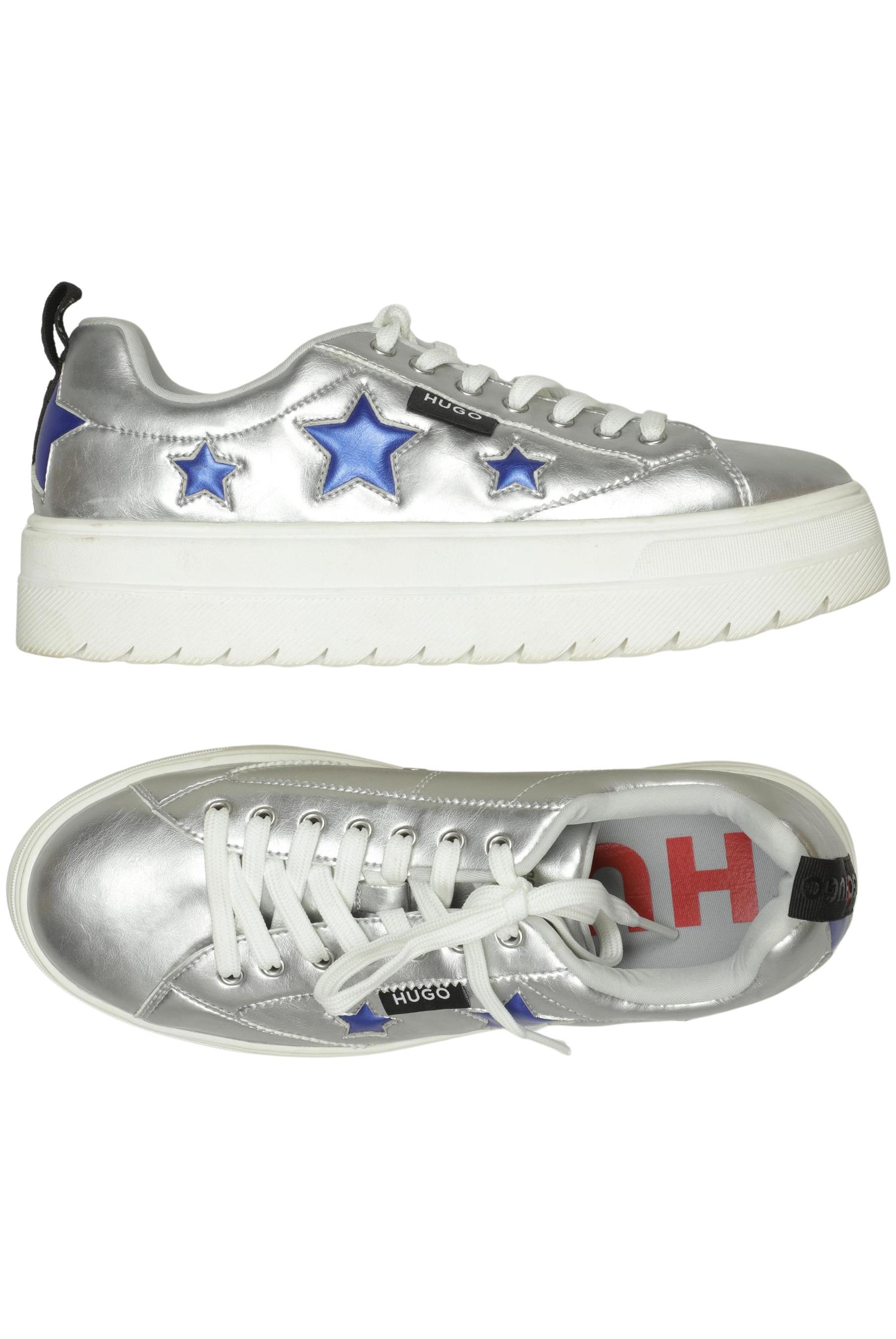 

Hugo by Hugo Boss Damen Sneakers, silber, Gr. 42